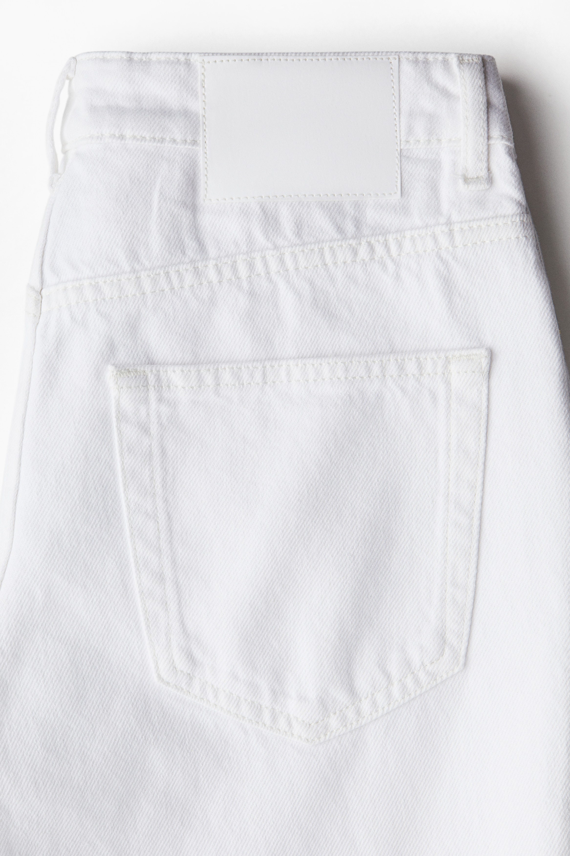 Denim Bermuda shorts