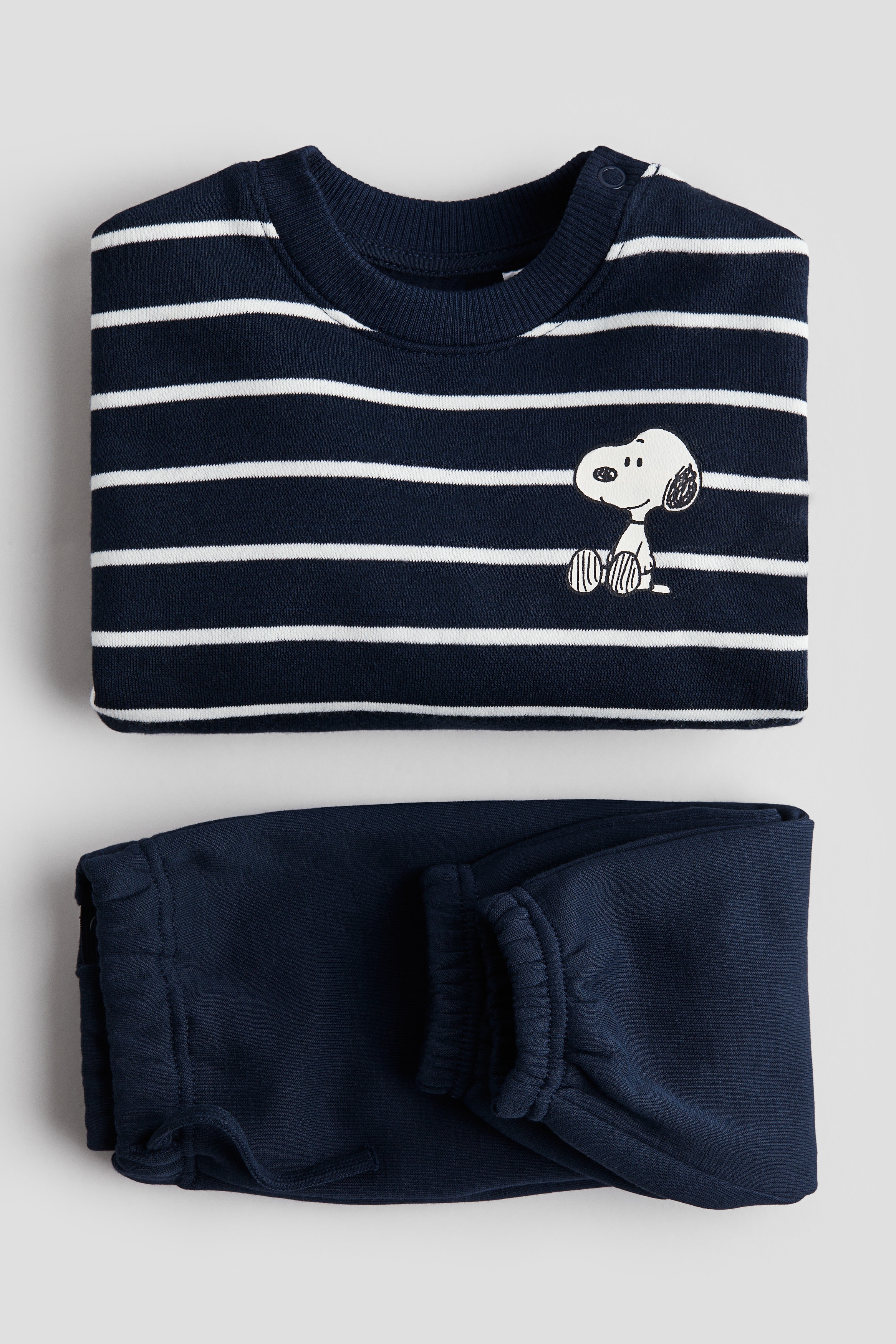 THEREDTHREAD S print sweat 1 toys blue パンツ theredthread S print