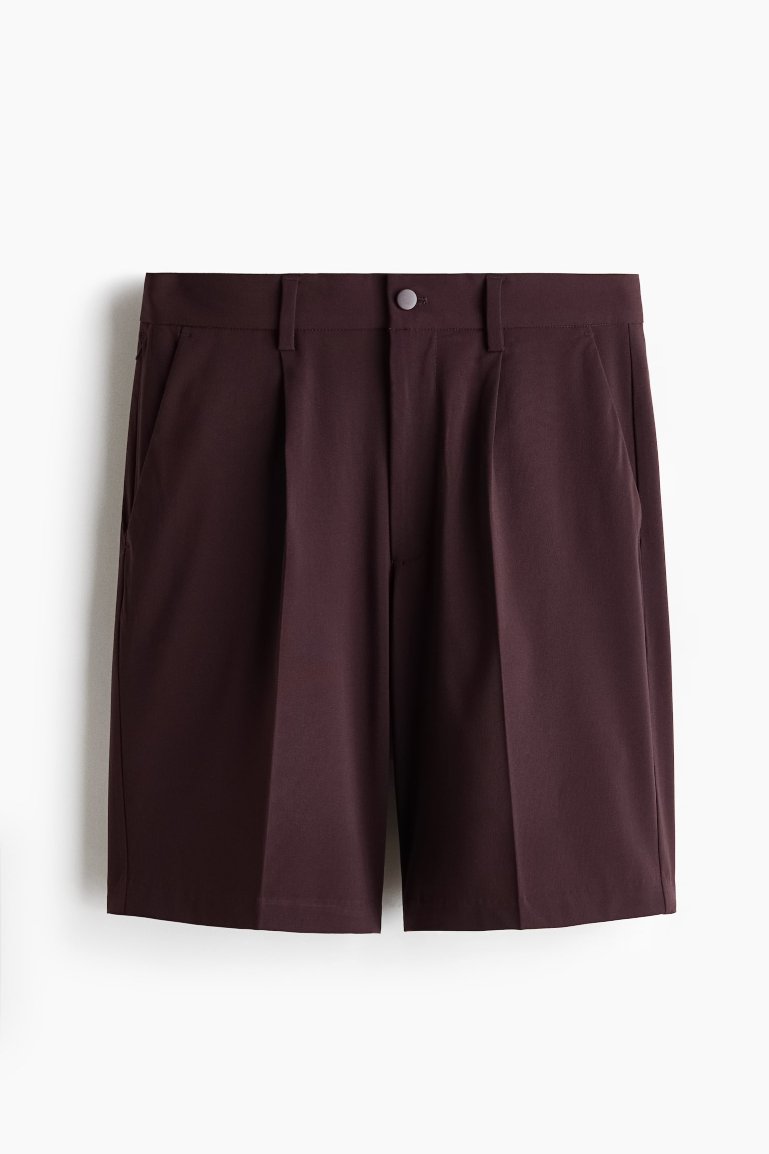 Short ample extensible dans les quatre sens - Brun foncé/Marine/Noir - 1