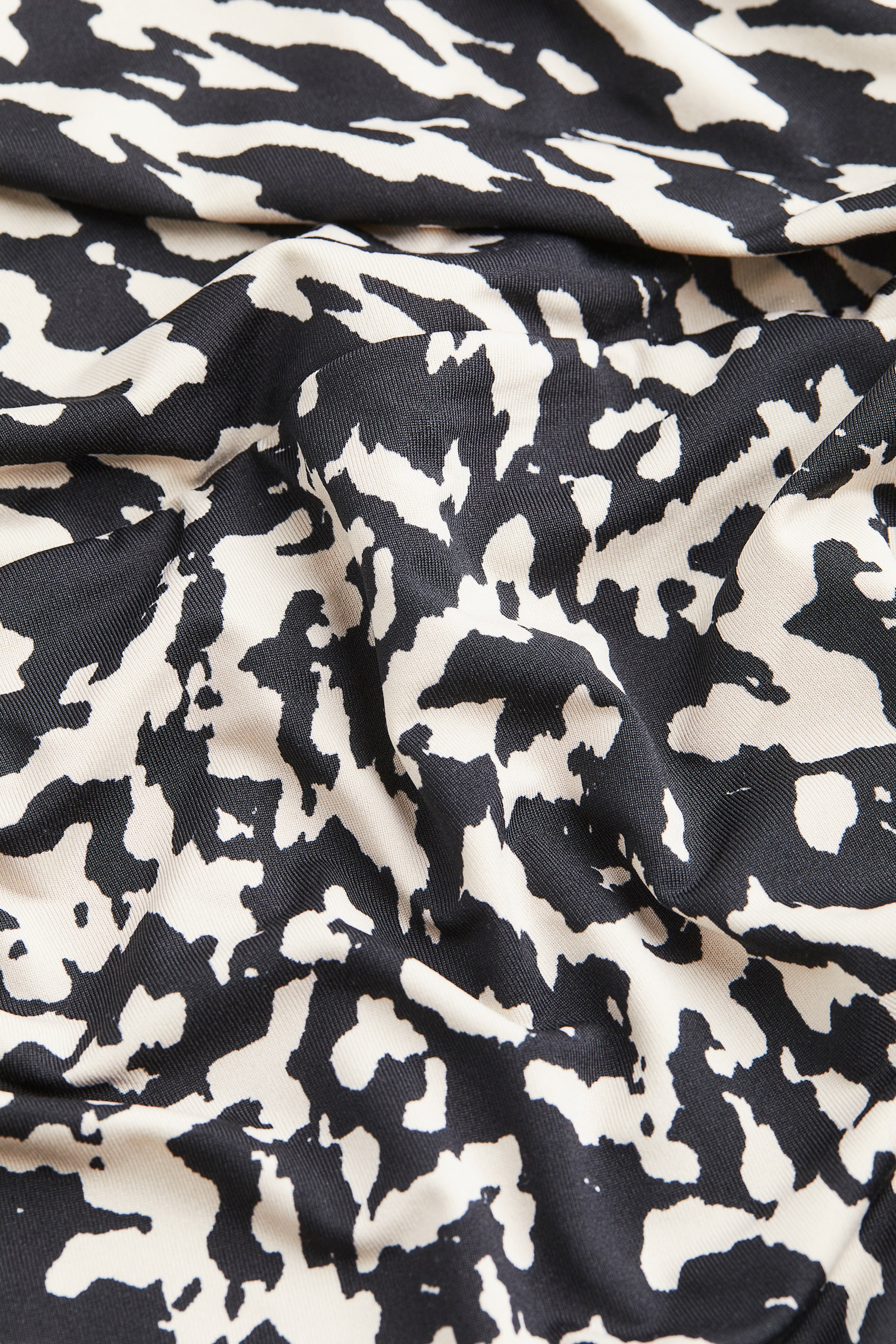 View larger image: Draped bodycon dress - Light beige/Patterned - Ladies | H&M 2