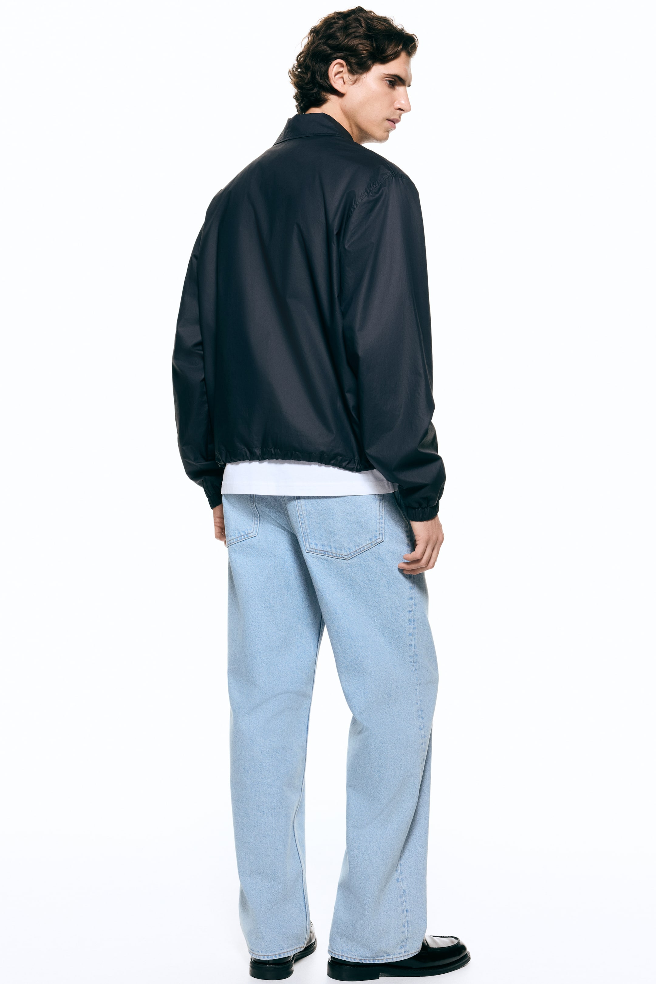 Мужские куртки H&M Cotton Jacket with Collar — фото 6