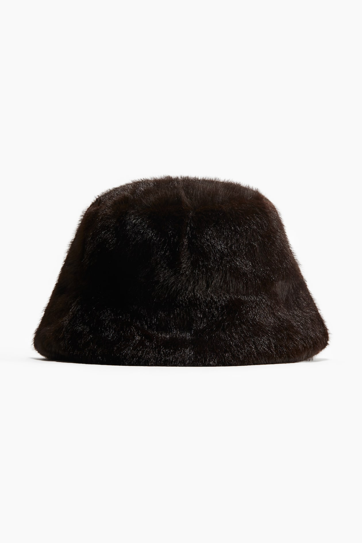 Fluffy Bucket Hat - Dark brown - Ladies | H&M US