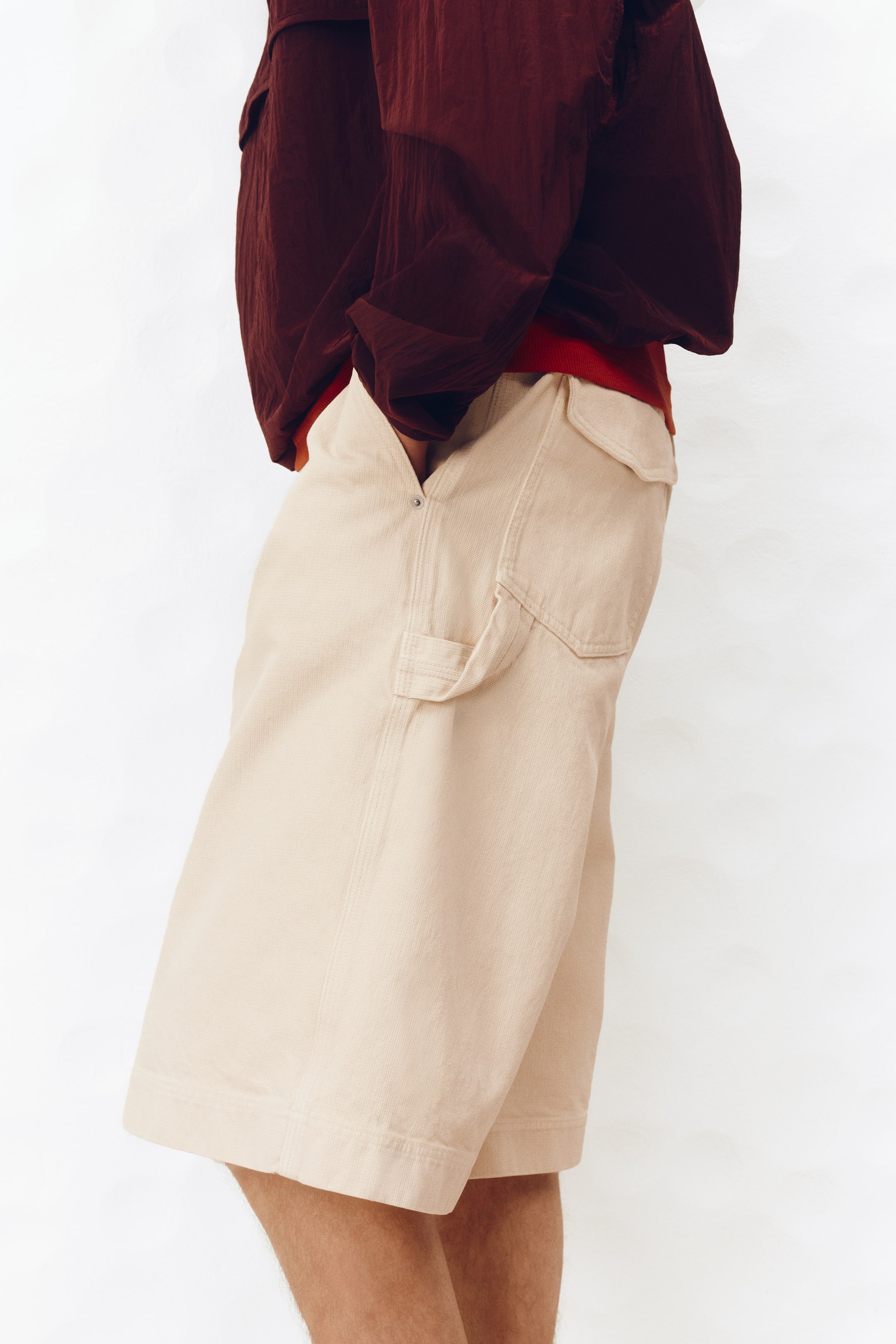 Мужские шорты H&M Loose-Fit Carpenter Shorts — фото 7