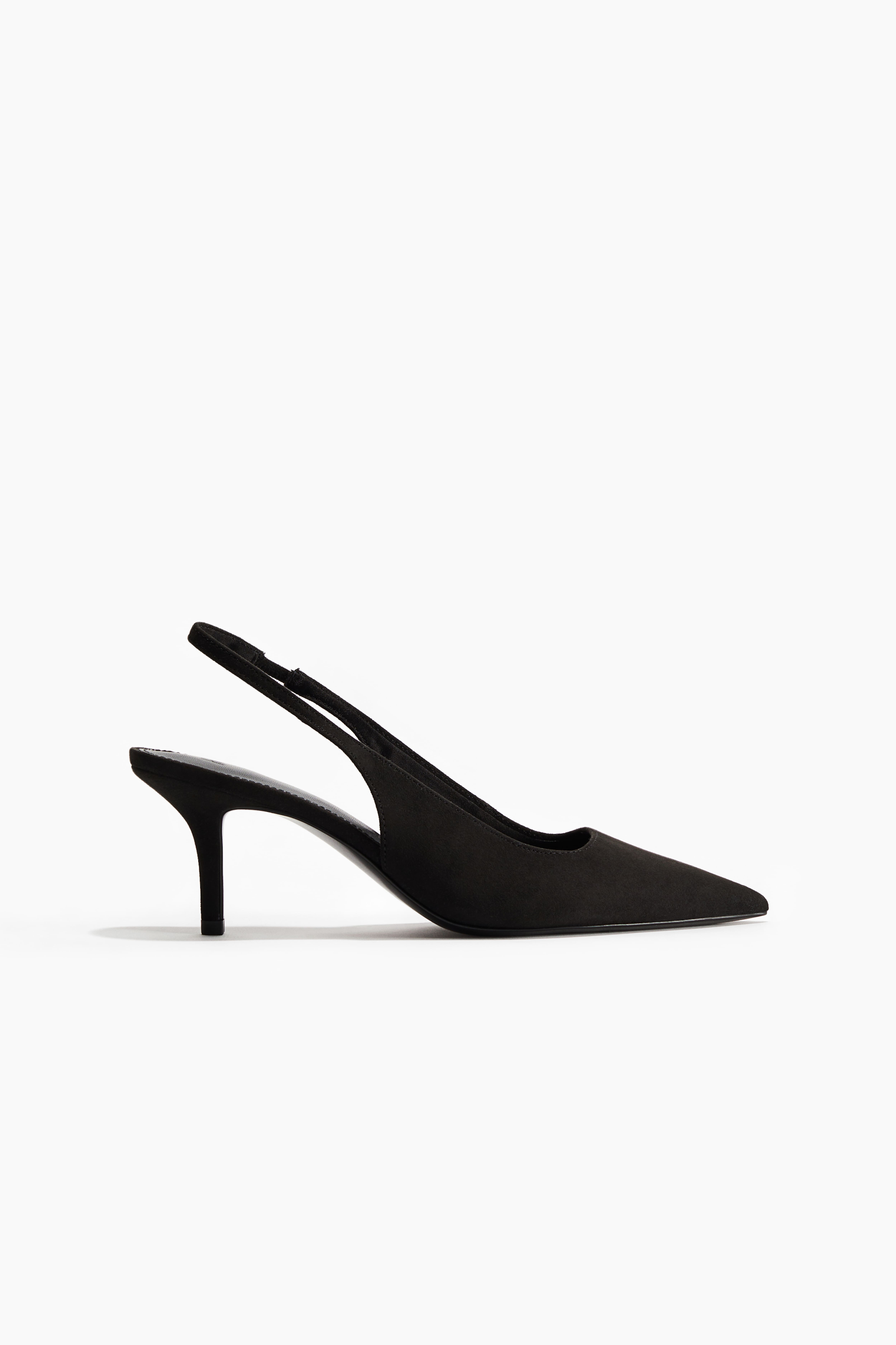 Escarpin bride arriere noir hotsell