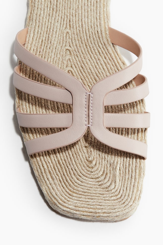 Sandalias alpargata - Beige claro - 1