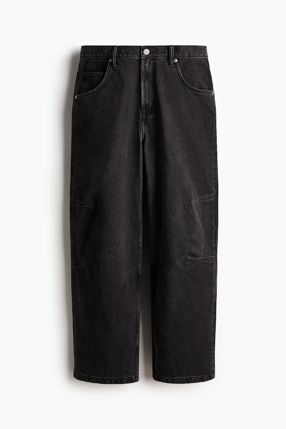 Мужские джинсы H&M Baggy Darted Jeans