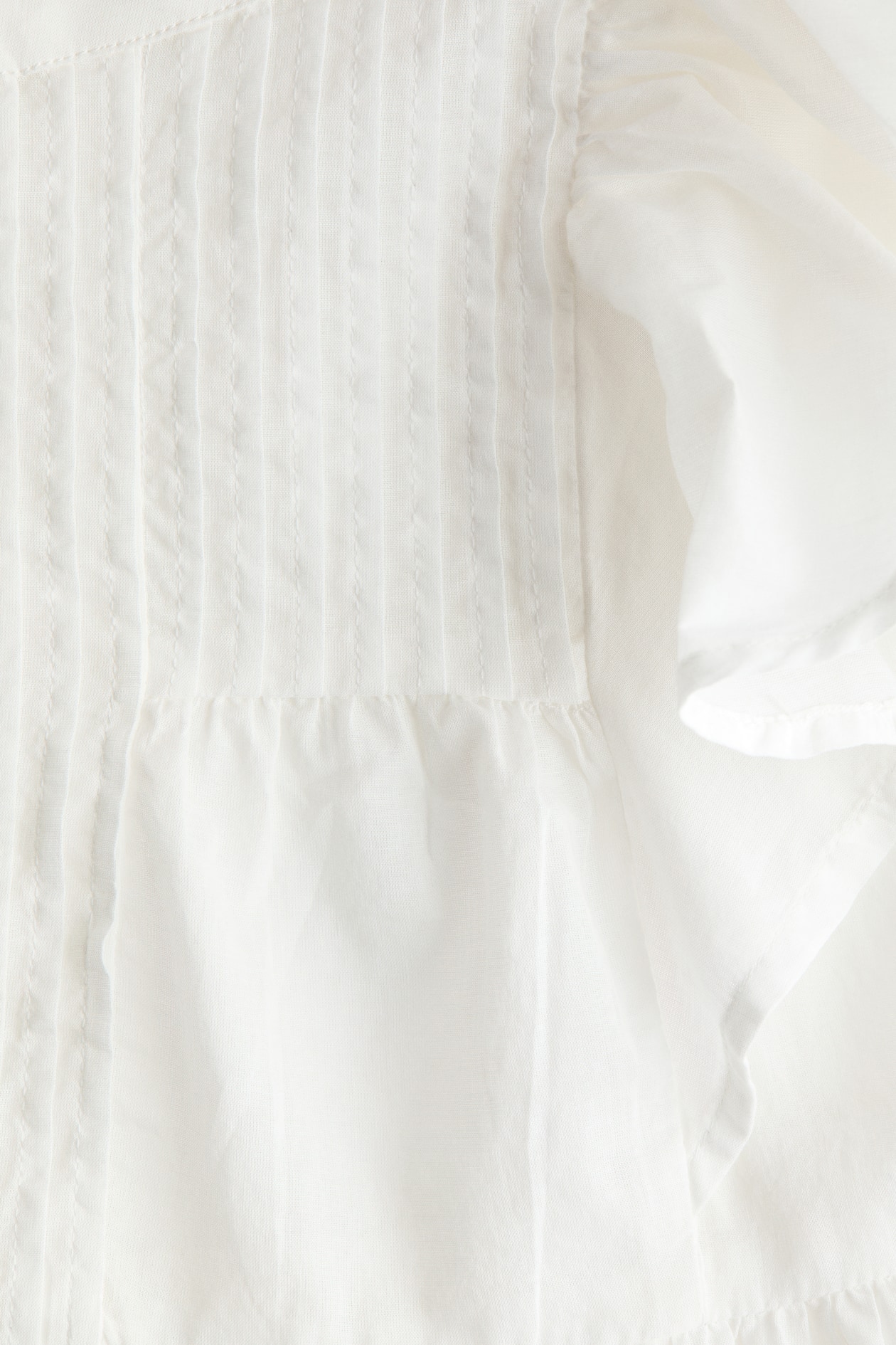 Frill-trimmed cotton top - image 2