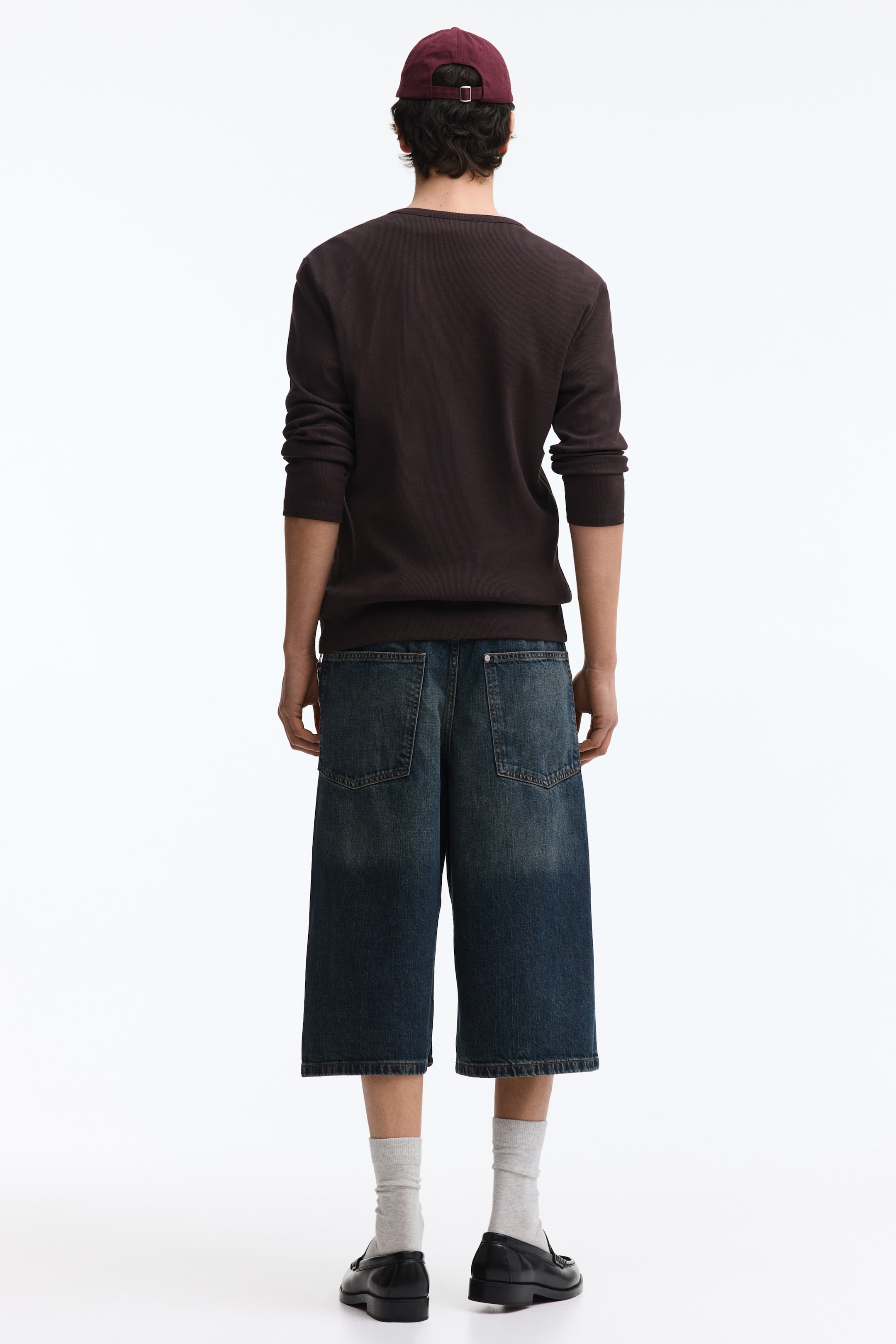 Baggy Denim Shorts