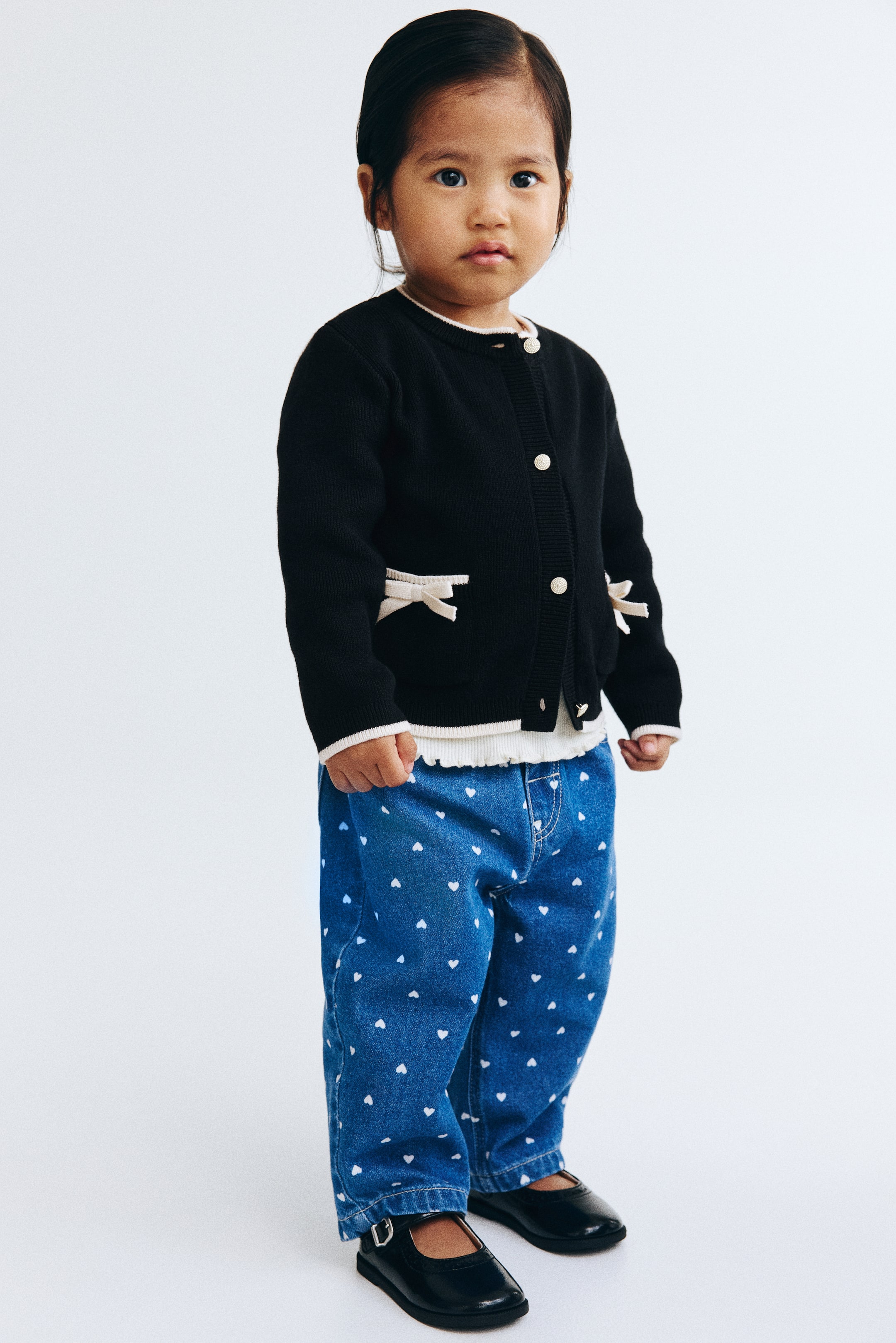 Fine-Knit Cardigan