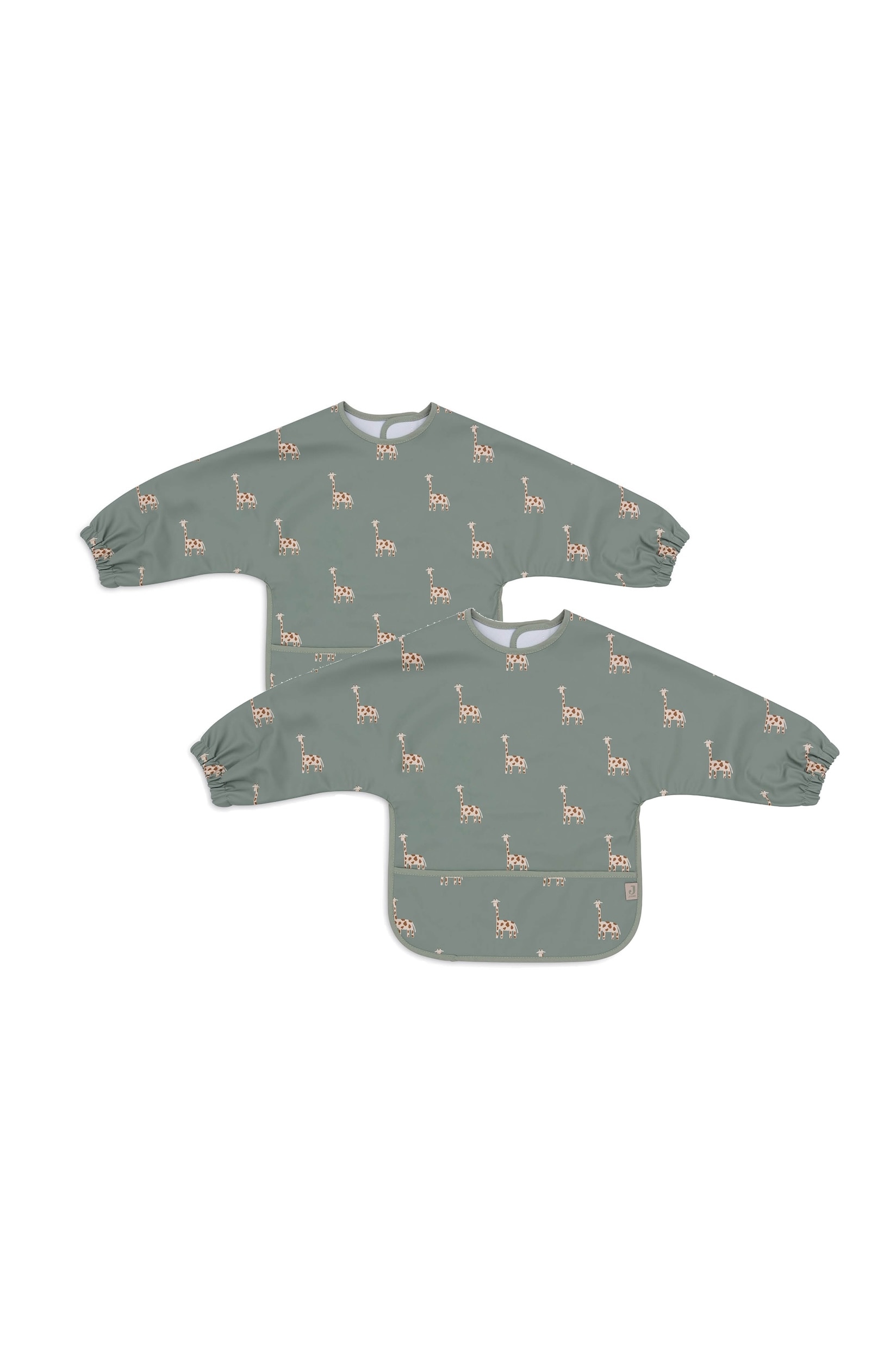 Bavoir À Manches Imperméable - 2-pack - Jungle Jambo