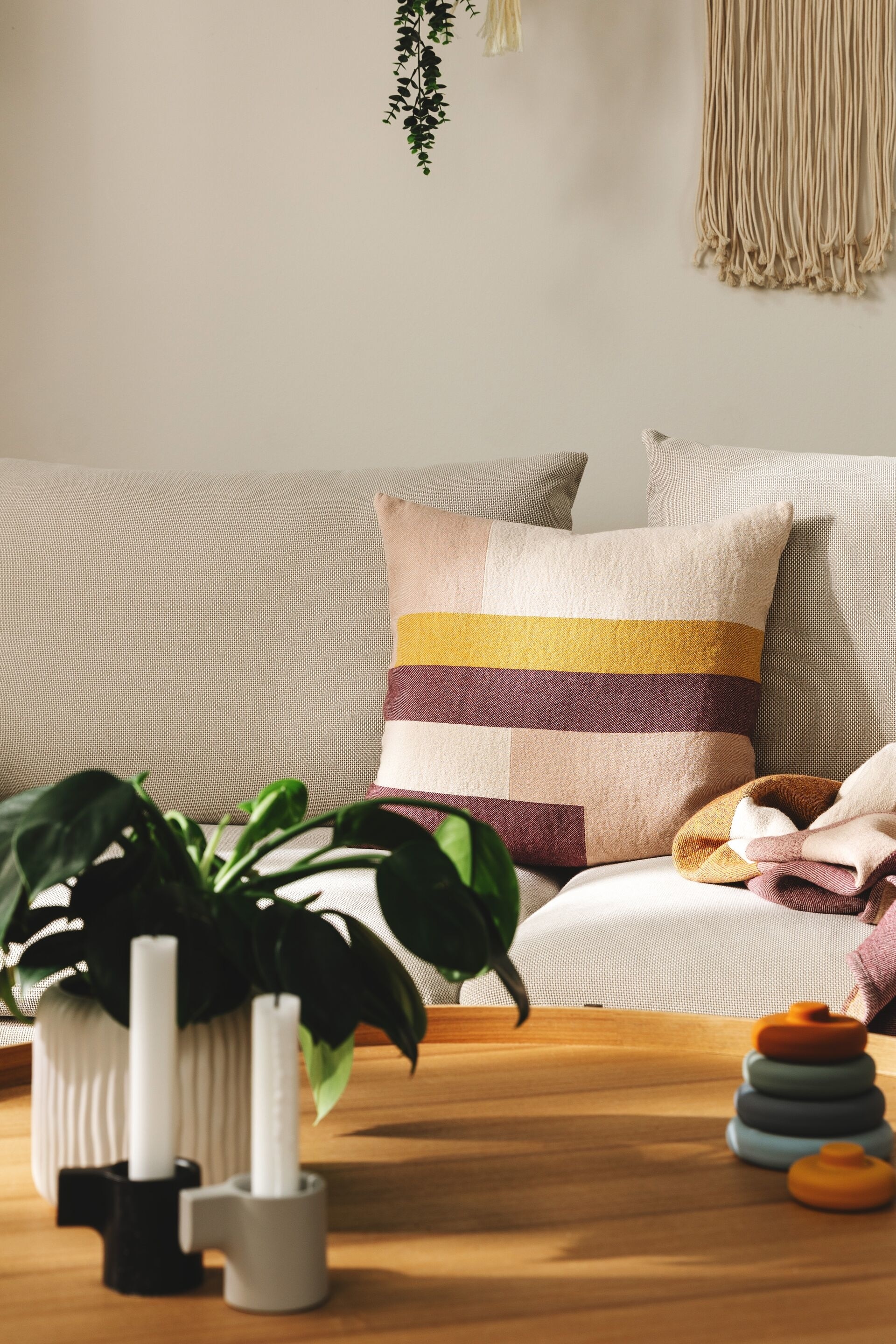 Copricuscino Leoni - Multicolor