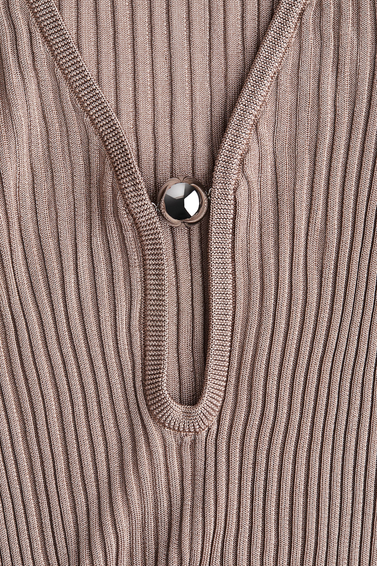 Long Rib-Knit Dress - image 5