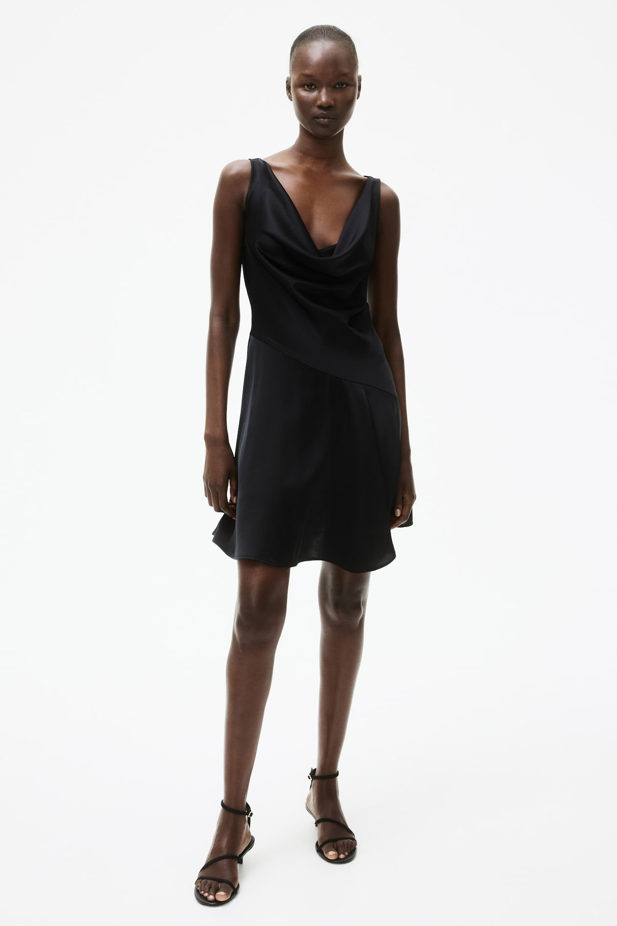 Cowl-Neck Dress - image 2