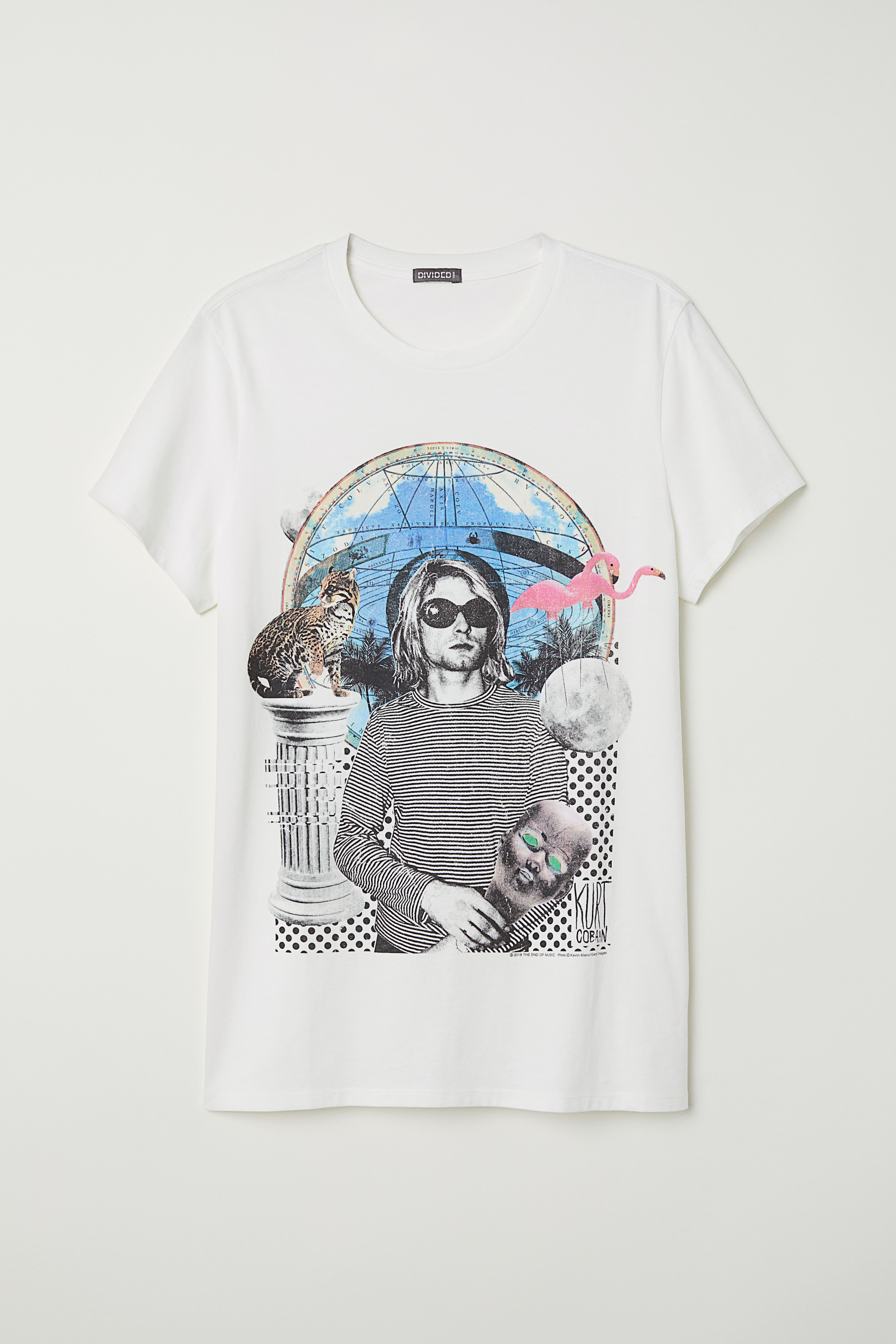 Kurt cobain t shirt h&m best sale