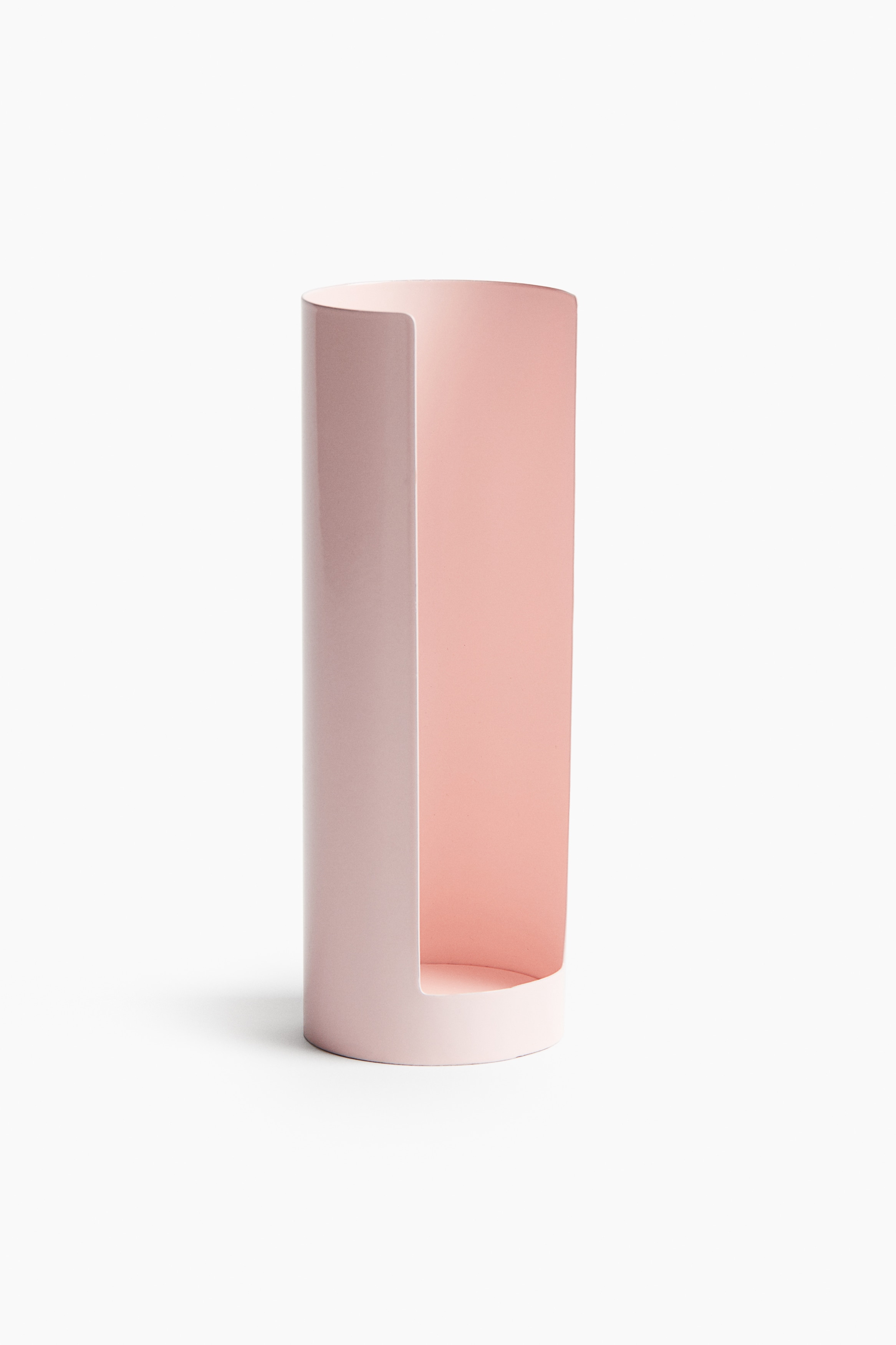H&M Home  - Holder i metall til bomullspads - Lys rosa