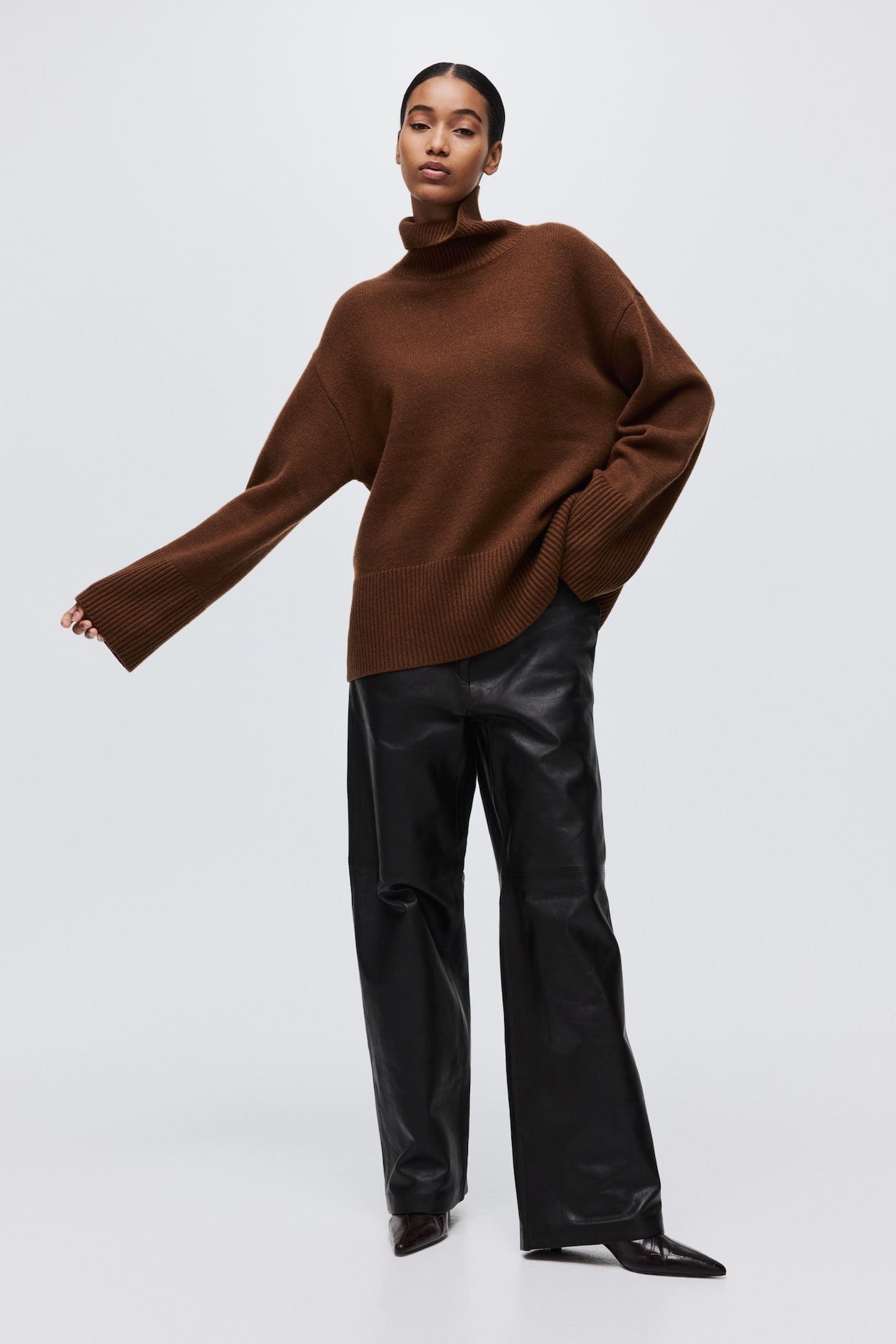 Cashmere-Blend Turtleneck Sweater - image 4