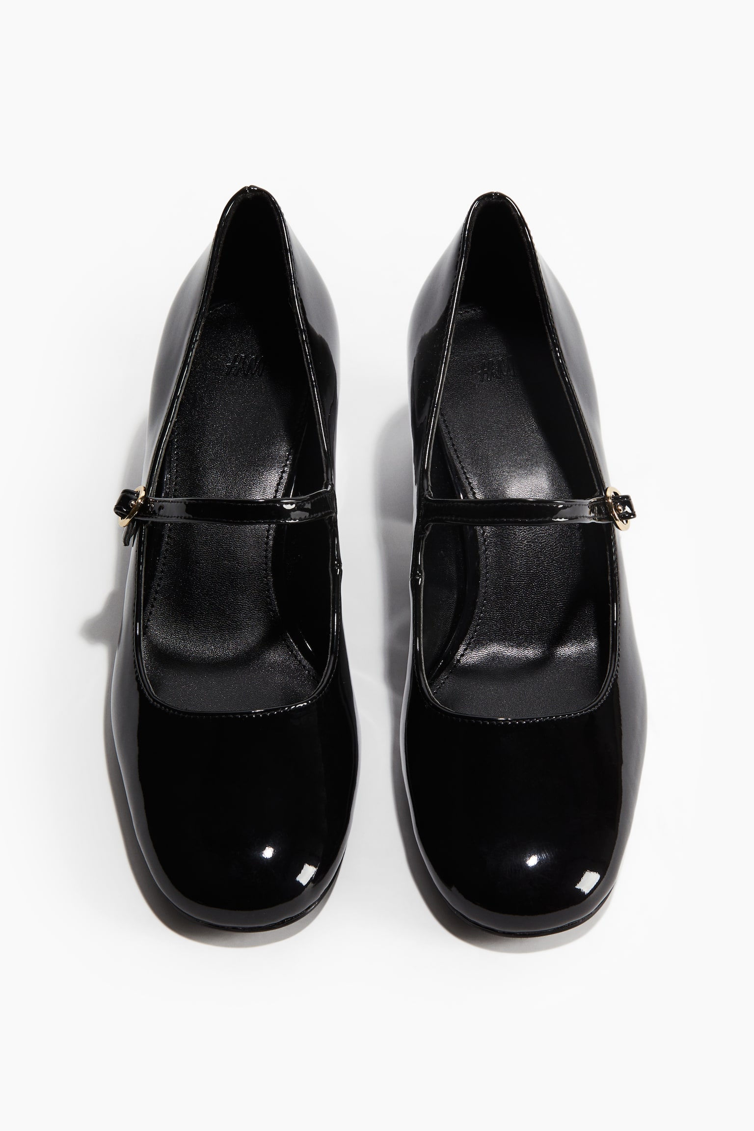 Patent Mary Janes - Black - 3