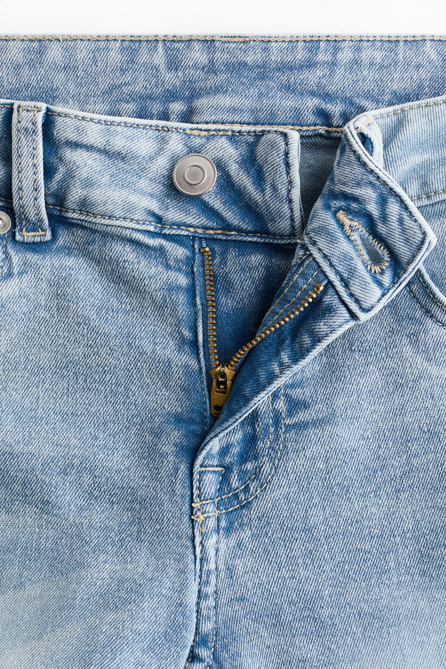 Flared Low Jeans - כחול ג'ינס בהיר/שחור ג'ינס/אפור משופשף/כחול ג'ינס - 6