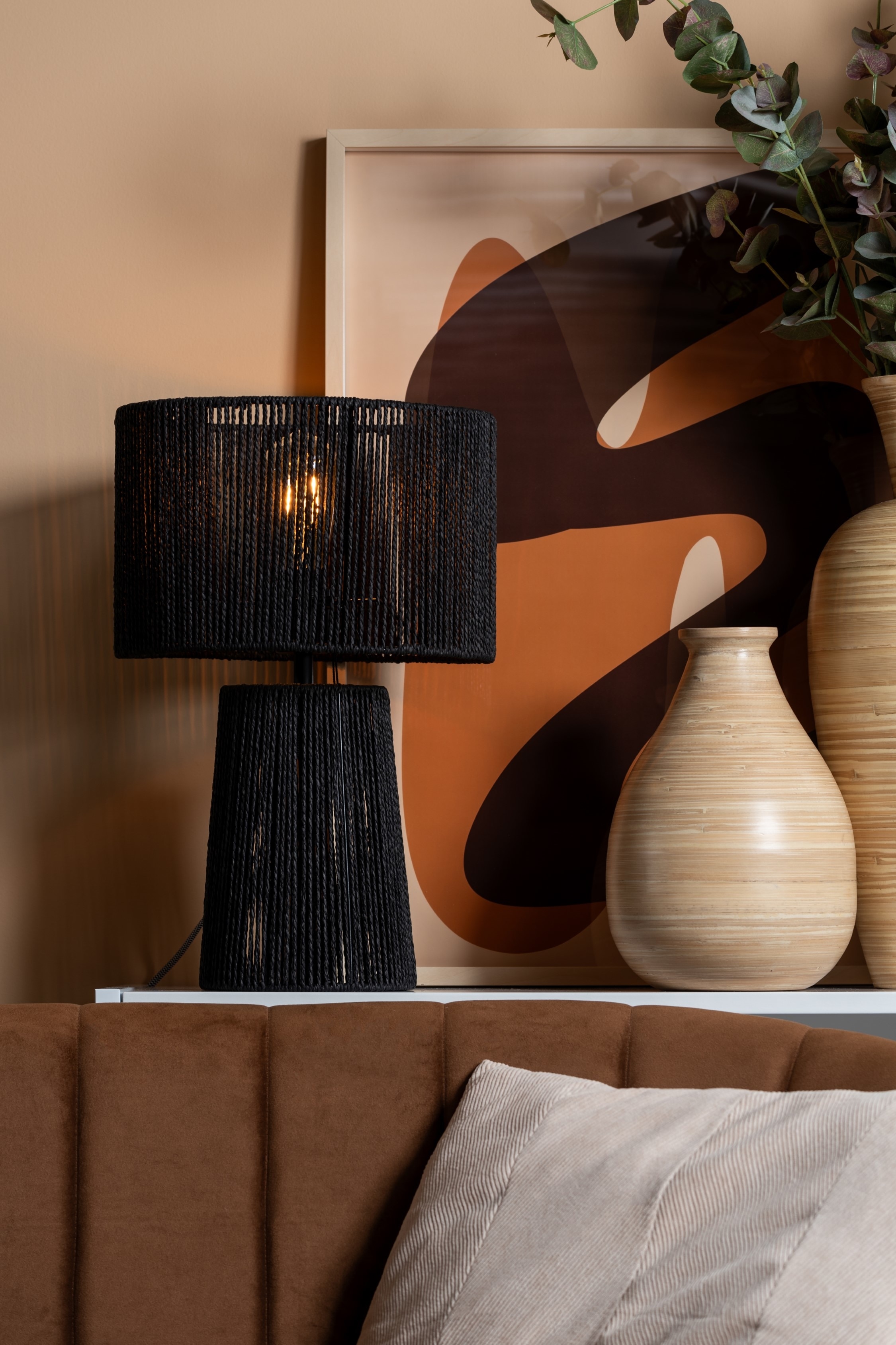 Forma Pin Tischlampe - Schwarz