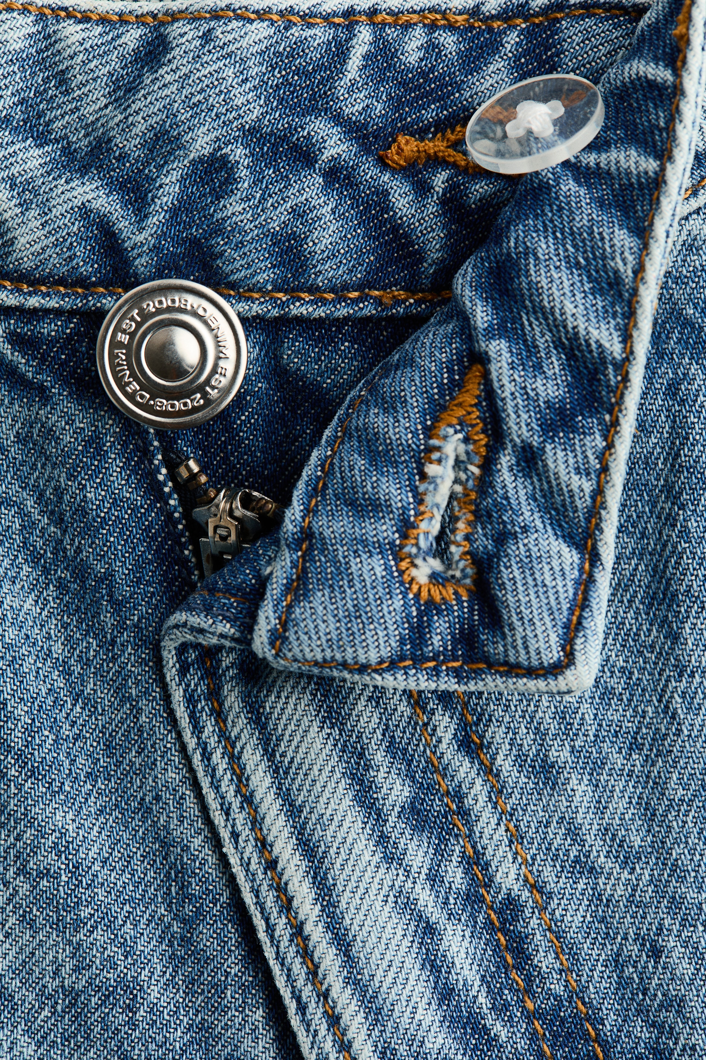 Wide-Leg Regular-Waist Jeans - thumbnail 8
