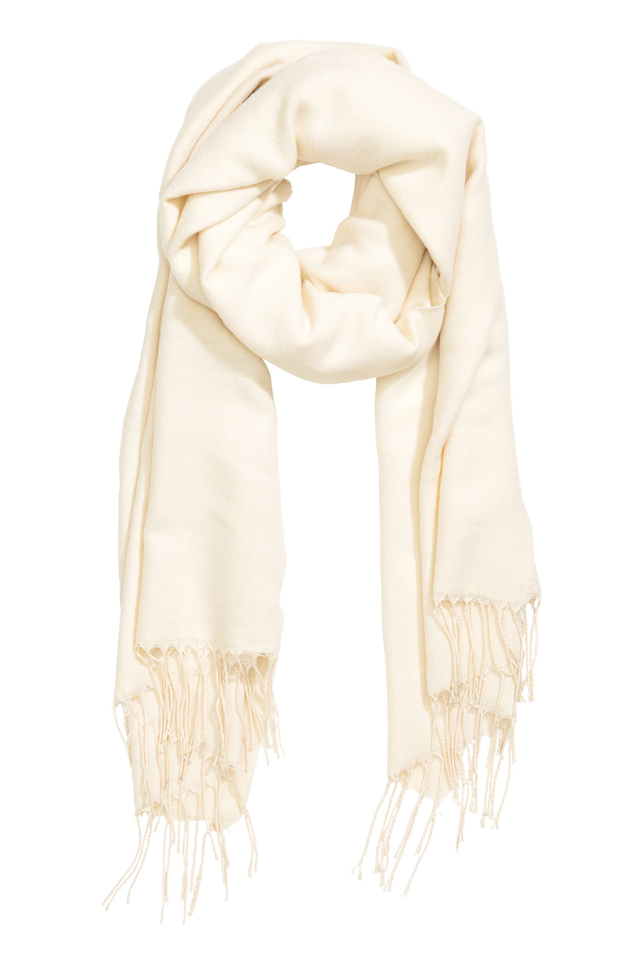Agrandir l'image: Écharpe tissée - Beige clair - FEMME | H&M FR 1