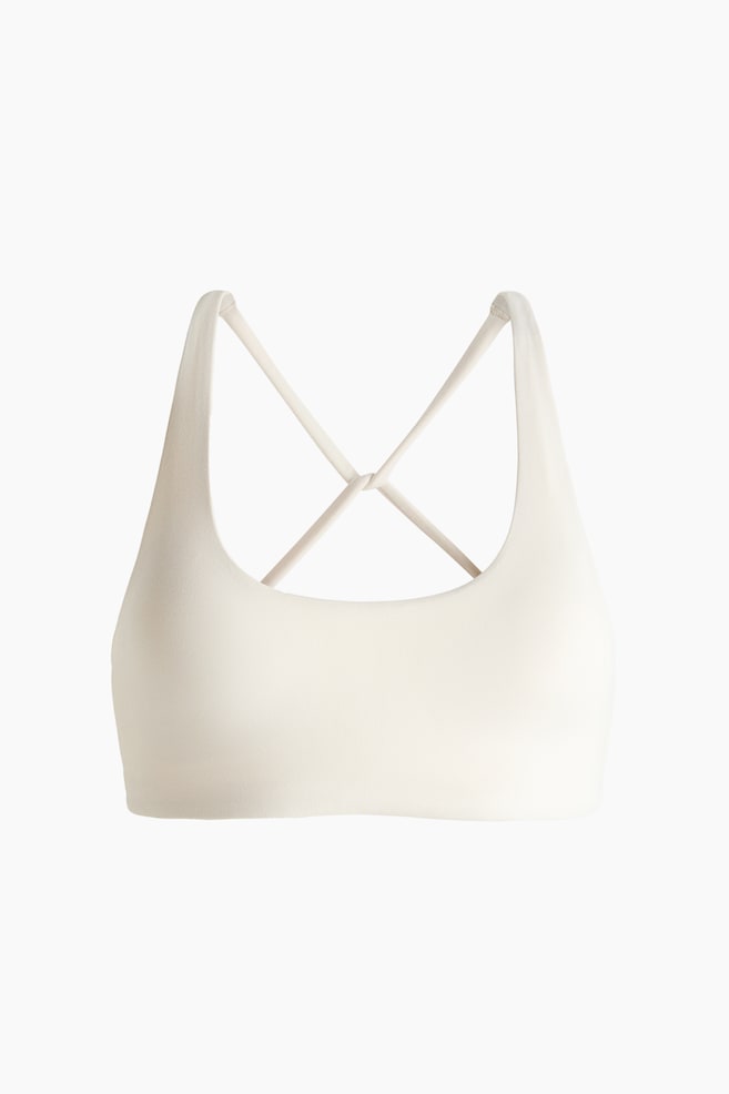 Sports bra with SoftMove™ - Ivory/Watermelon - 1