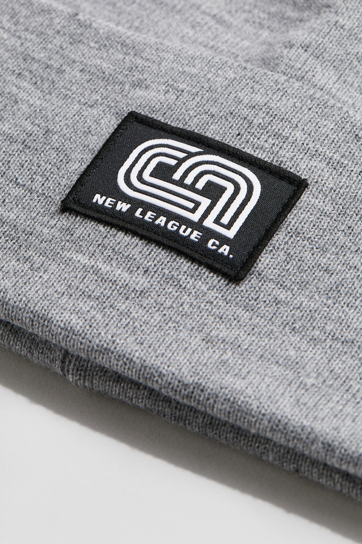 Appliquéd beanie - Grey marl/New League/Dark green/Black/New League - 2