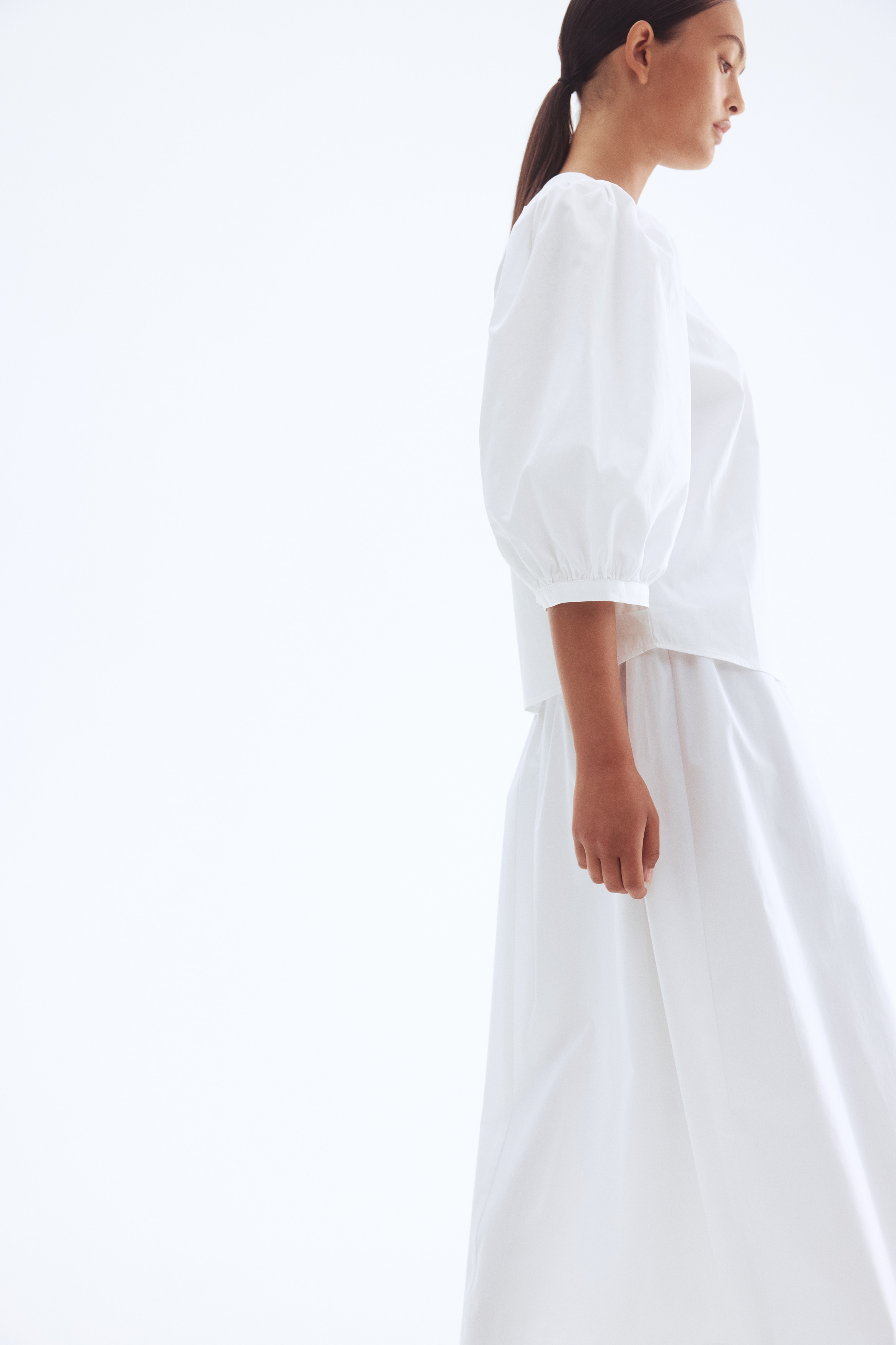 Poplin blouse