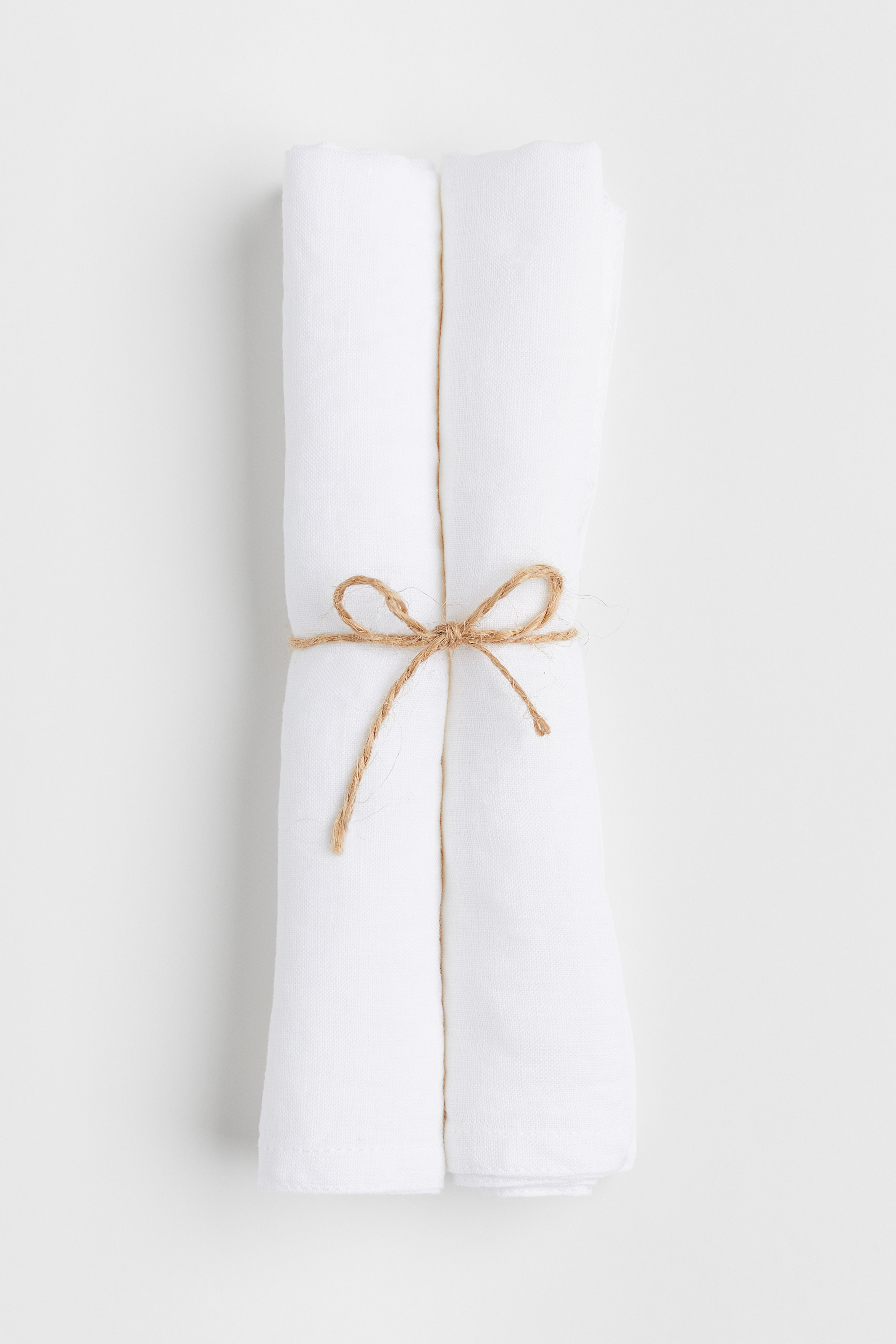 Lot de 2 serviettes de linModèle