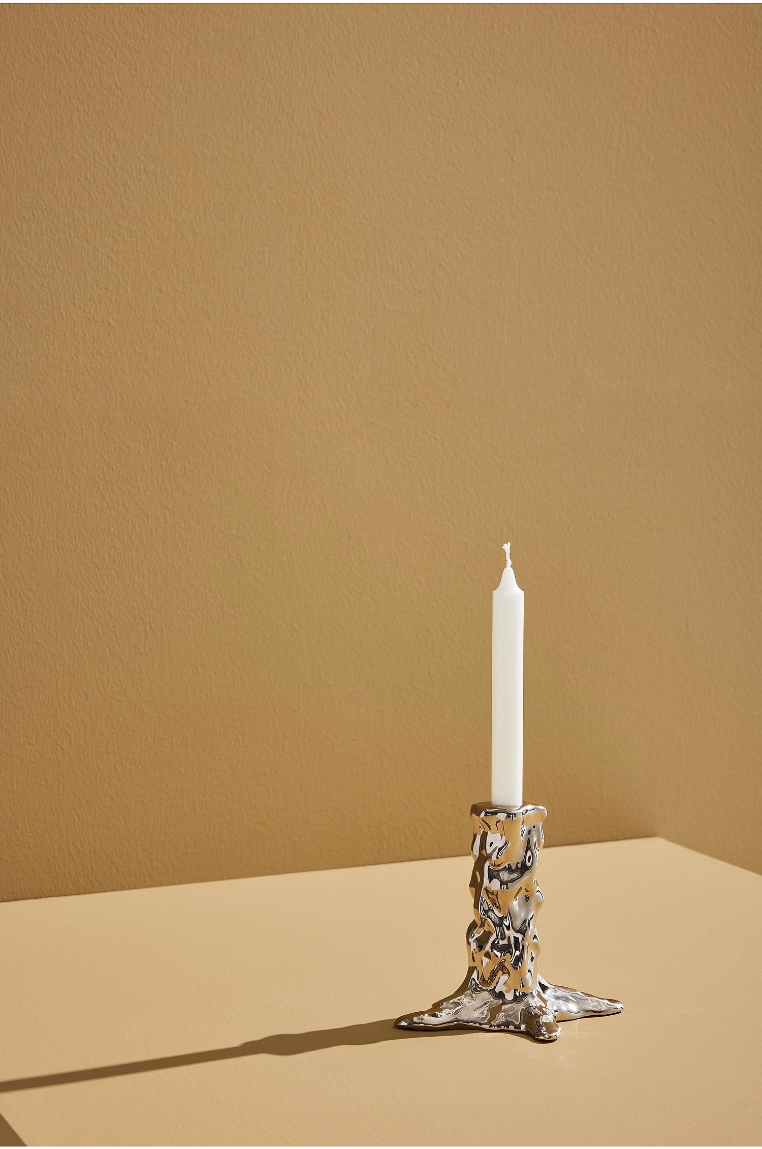 Bearnie Ljusstake Liten - Krom/Glossy Svart