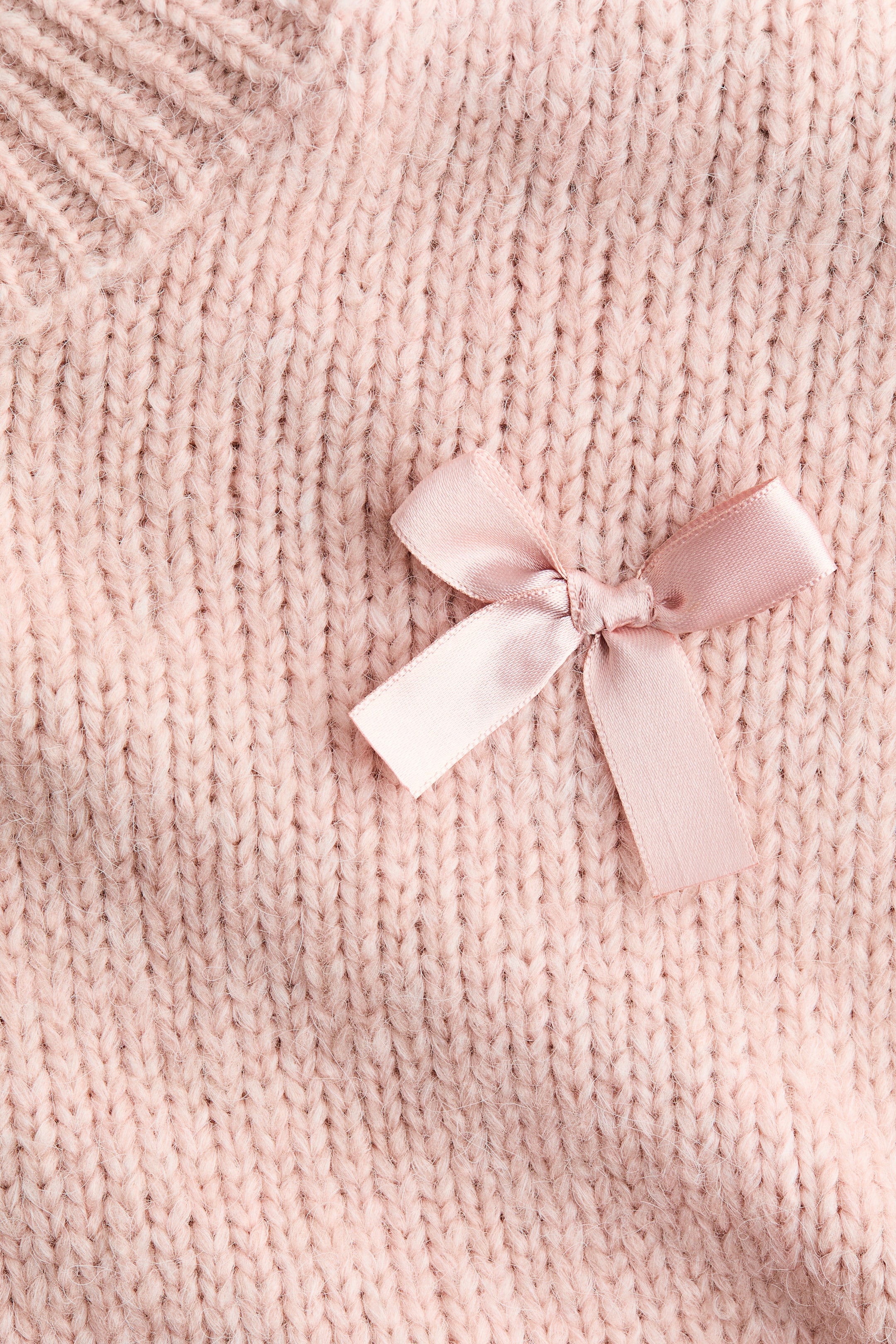 Büyük resmi görüntüle: Fiyonk Aplikeli Kazak - Açık pembe - KADIN | H&M TR 6