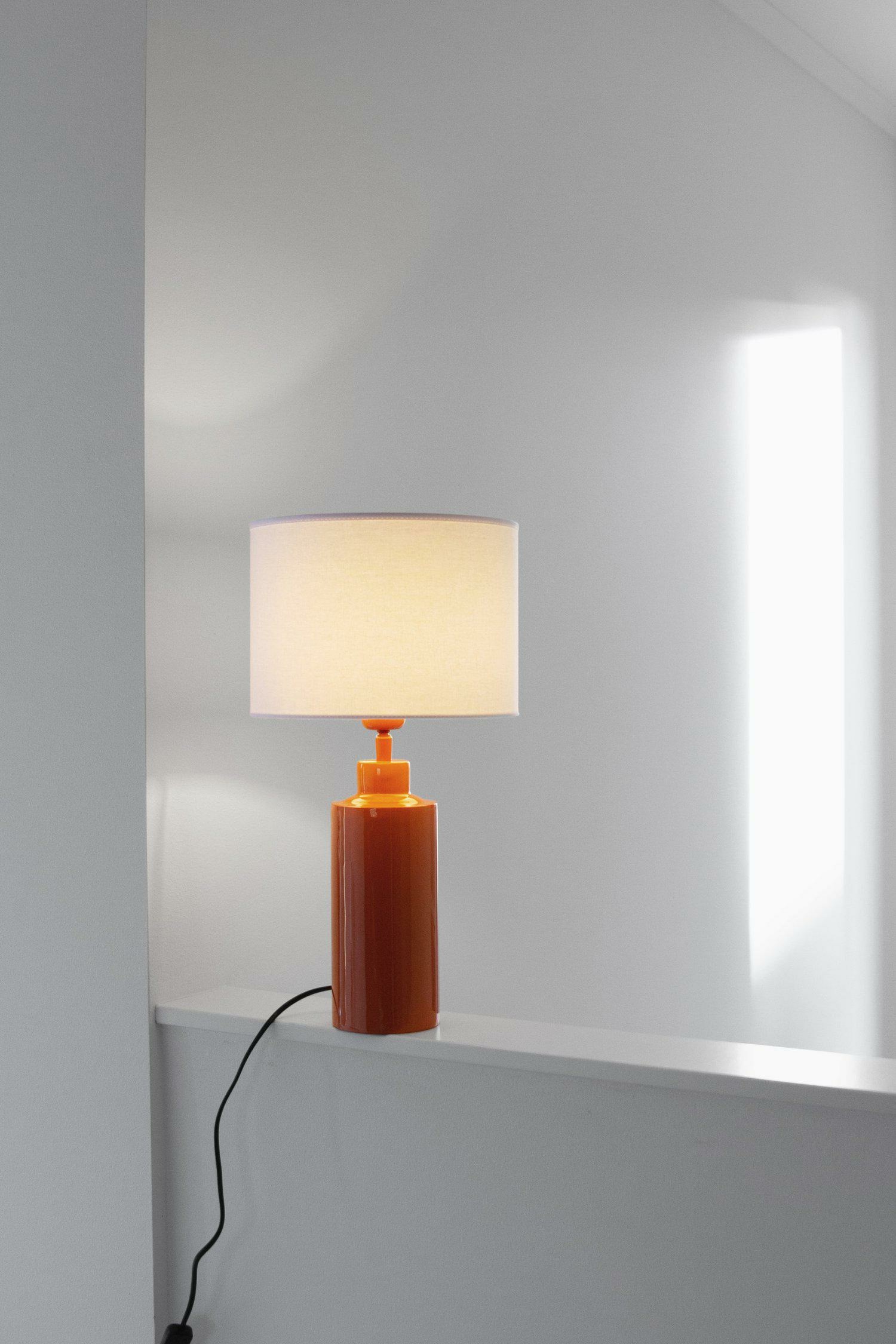 Solo Bordslampa 55cm - Orange/Beige/Svart/Blå/Svart