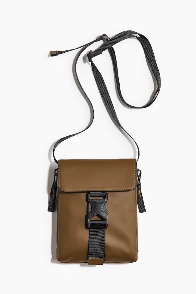 Crossbody Bag - Brown/Blue/black - 1
