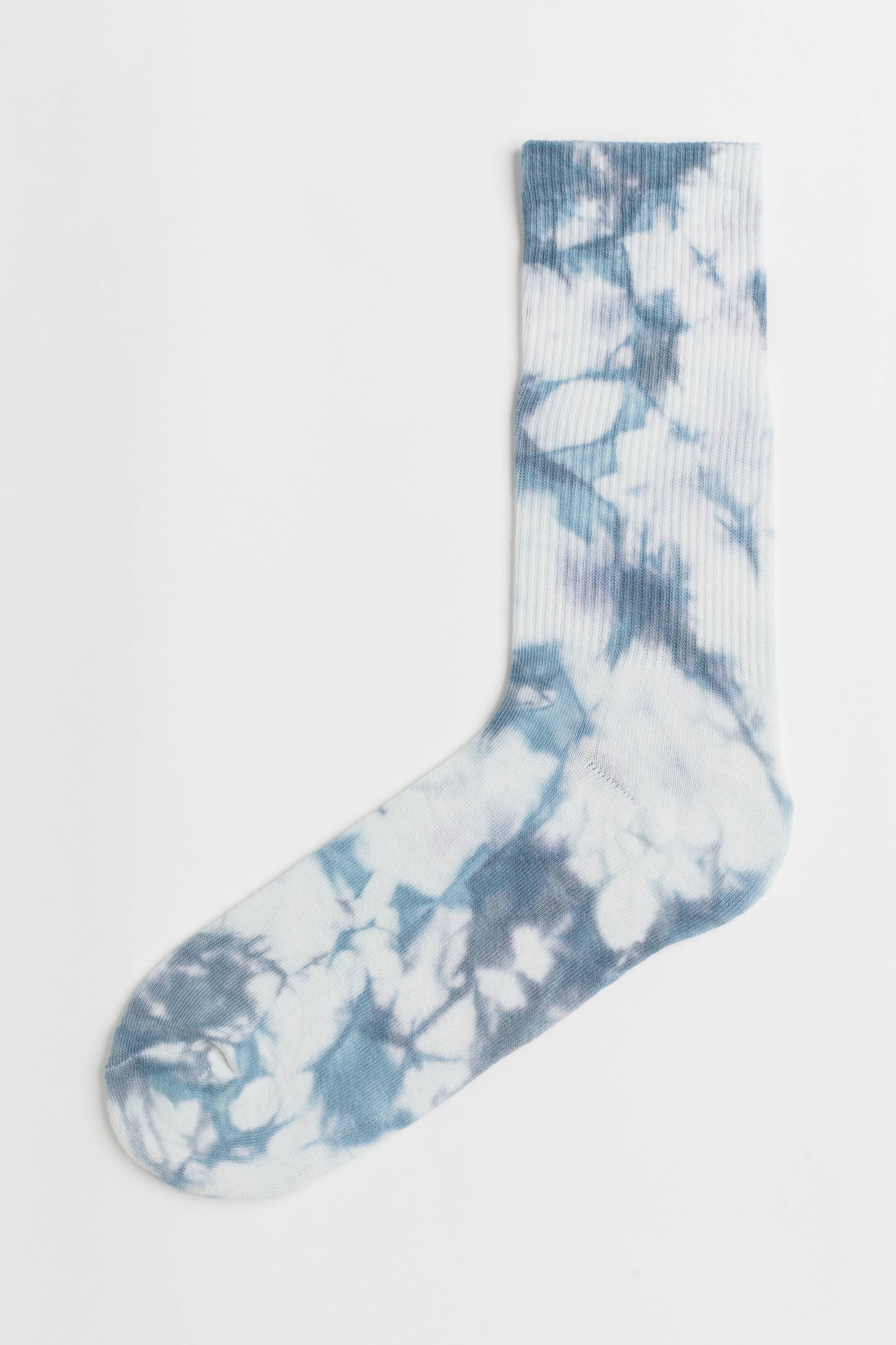 View larger image: Batik-patterned socks - Blue/Tie-dye - Men | H&M 1