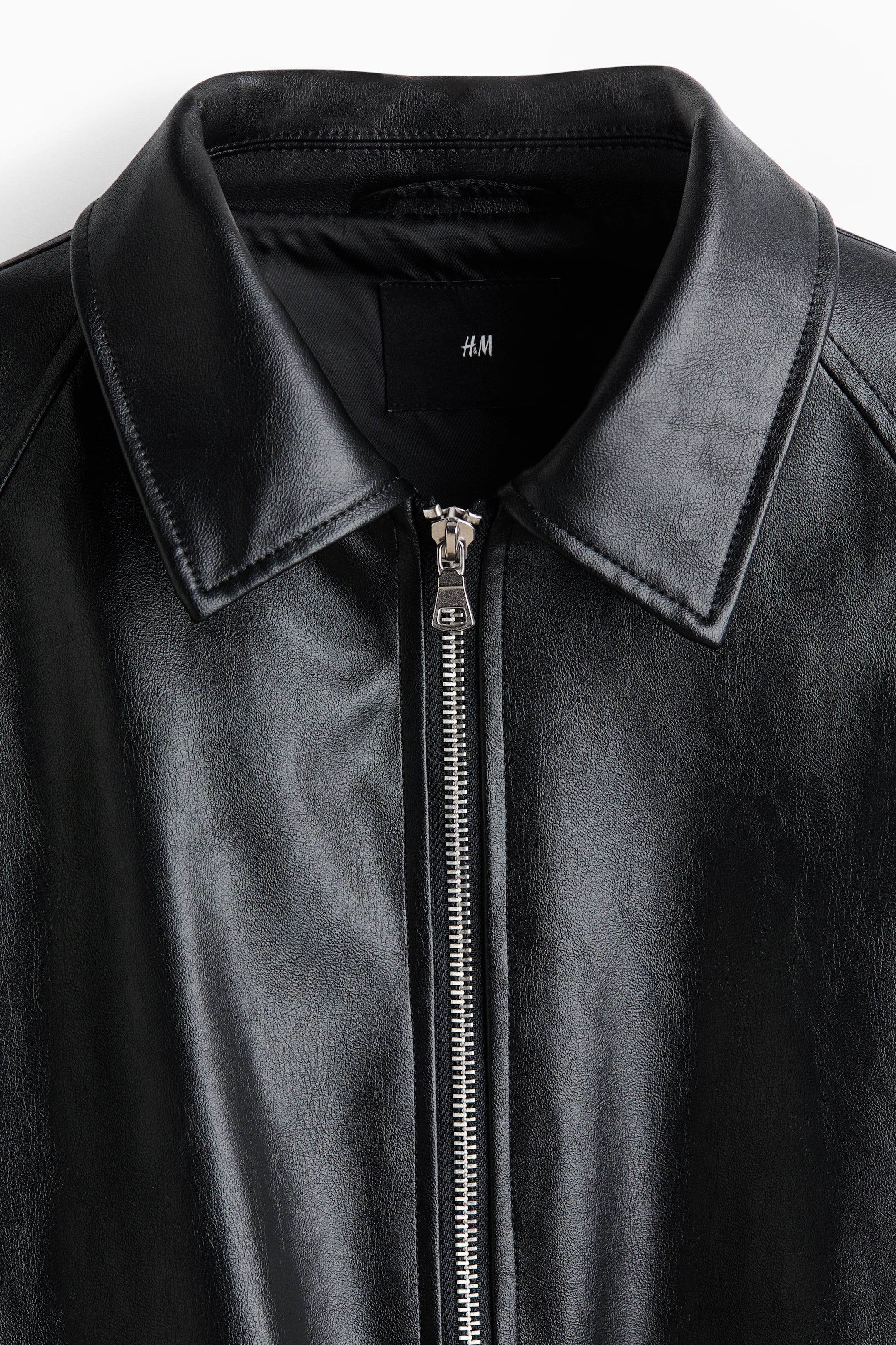 Coated Blouson Jacket