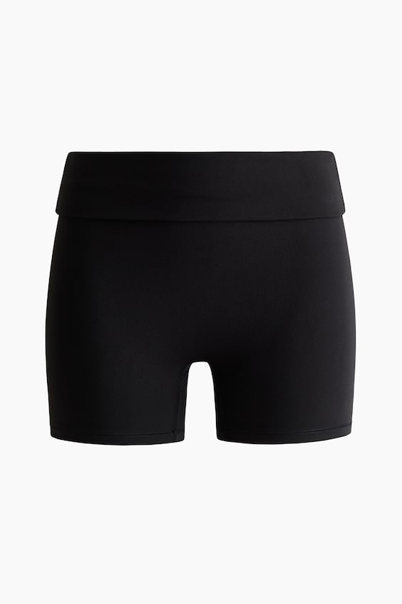 Женские шорты H&M Sports Biker Shorts with SoftMove™