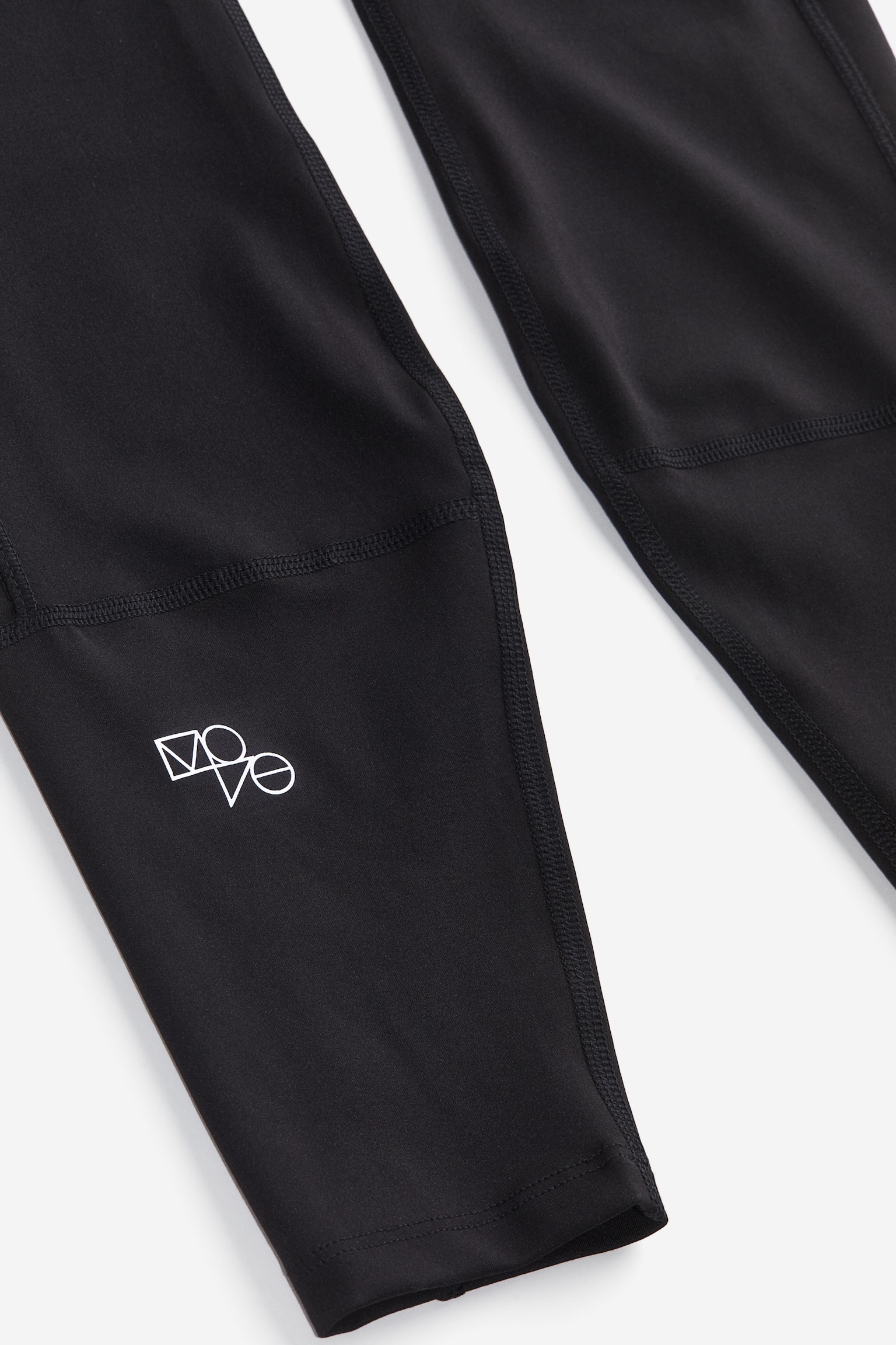 Pocket-detail running leggings in DryMove™ - Black - 3