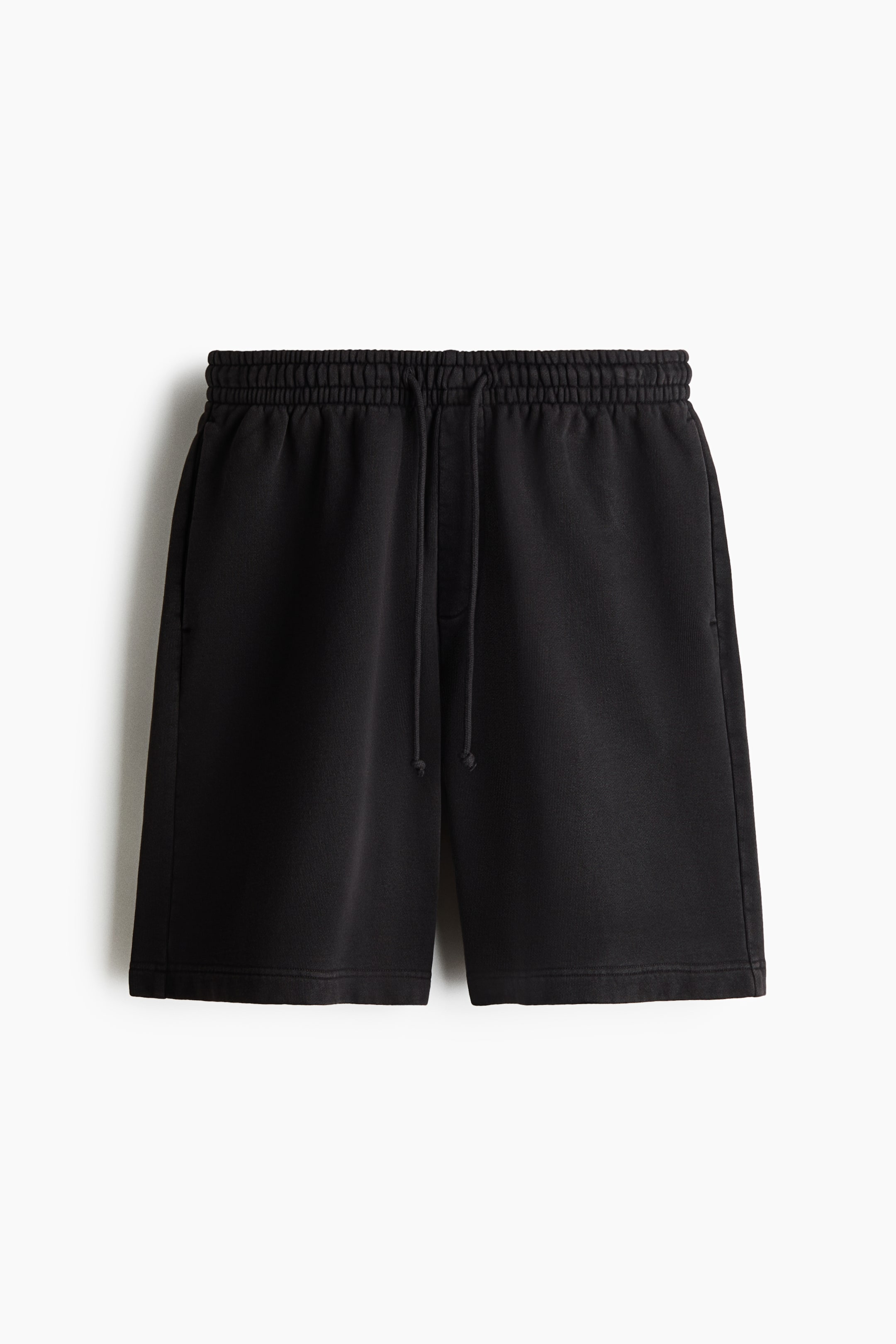 View larger image: Relaxed Fit Cotton shorts - Black - Men | H&M 1