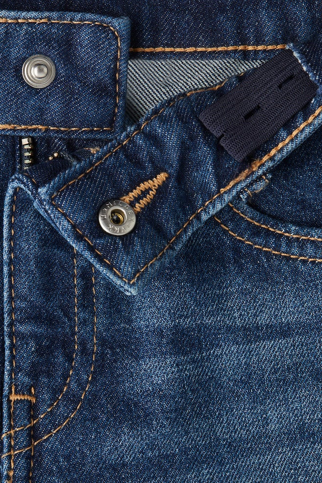 Finn Relaxed Fit Jeans - Denim blue/Light denim blue/Denim blue/Dark gray/Dark gray/Light denim blue/Denim blue - 5