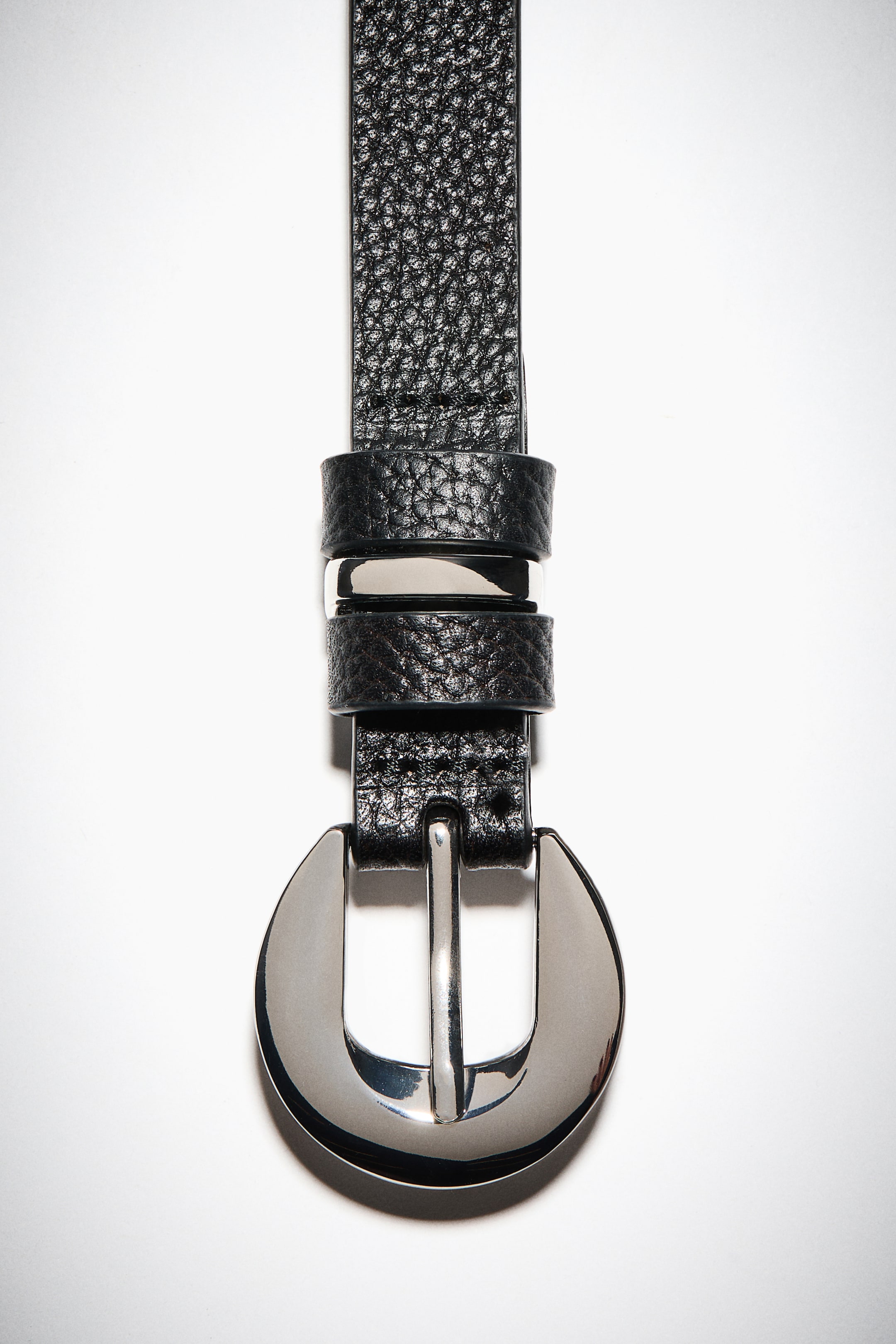 View larger image: Leather belt - Black - Ladies | H&M HK 1