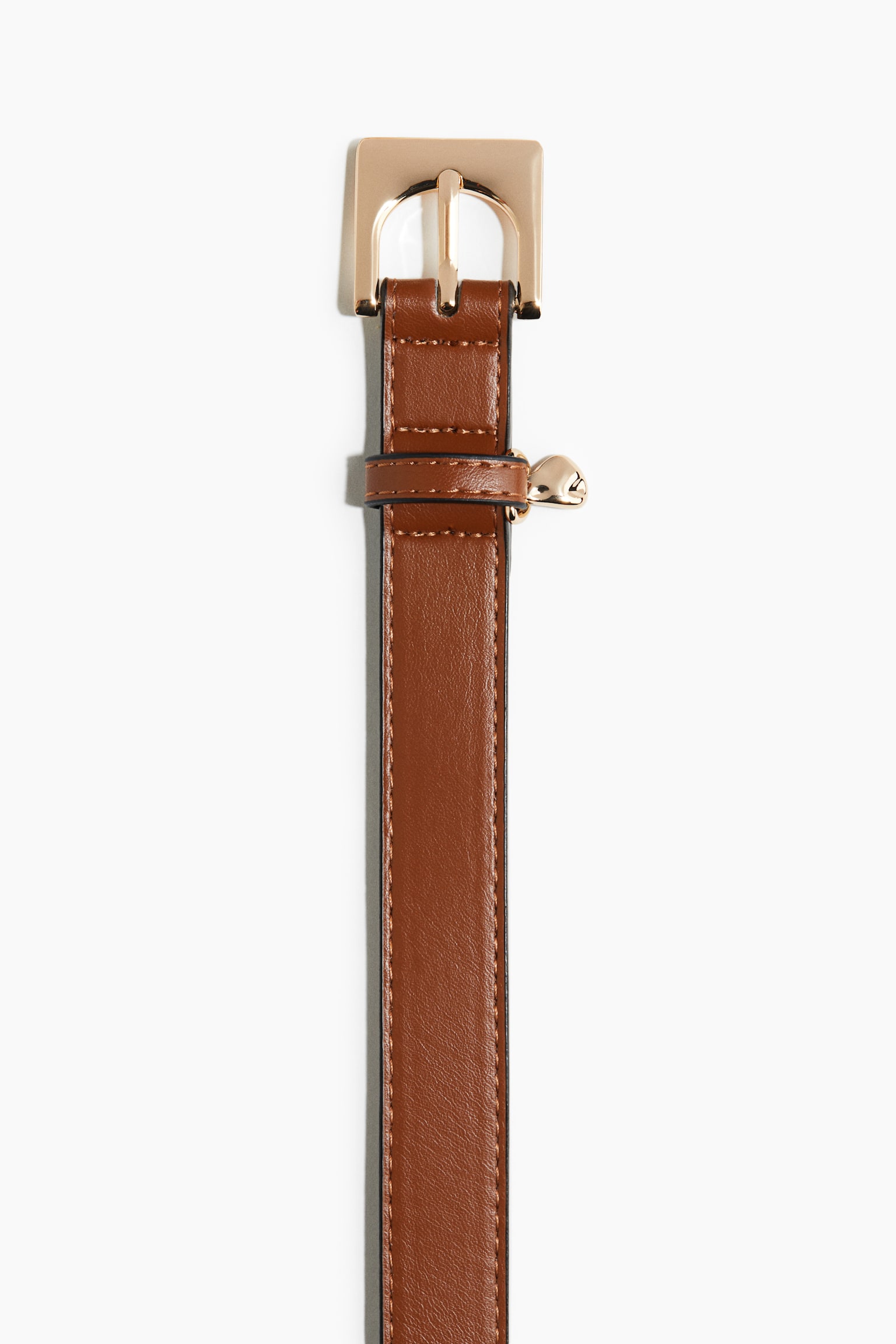 Coated belt - Brown/Black - 2