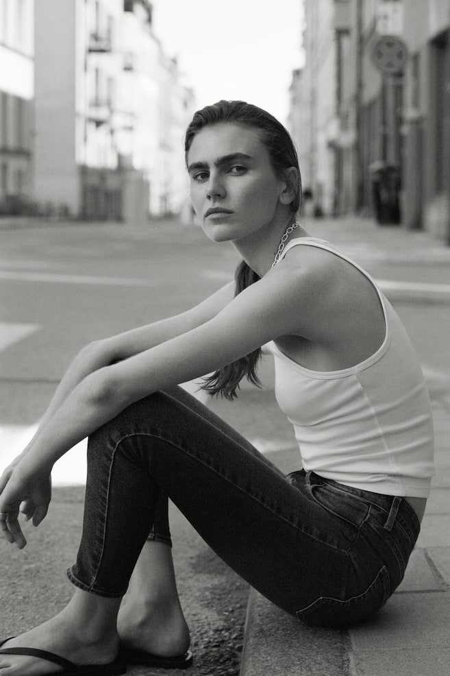 Skinny High Waist Jeans - Denimblauw/Denimzwart/Donker denimgrijs/Donker denimblauw/Licht denimblauw/Denimblauw/Zwart/Licht denimblauw/Zwart - 1
