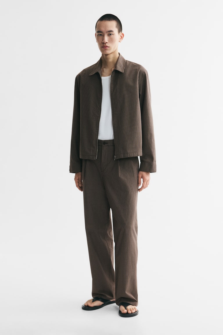 Široke pantalone Relaxed Fit