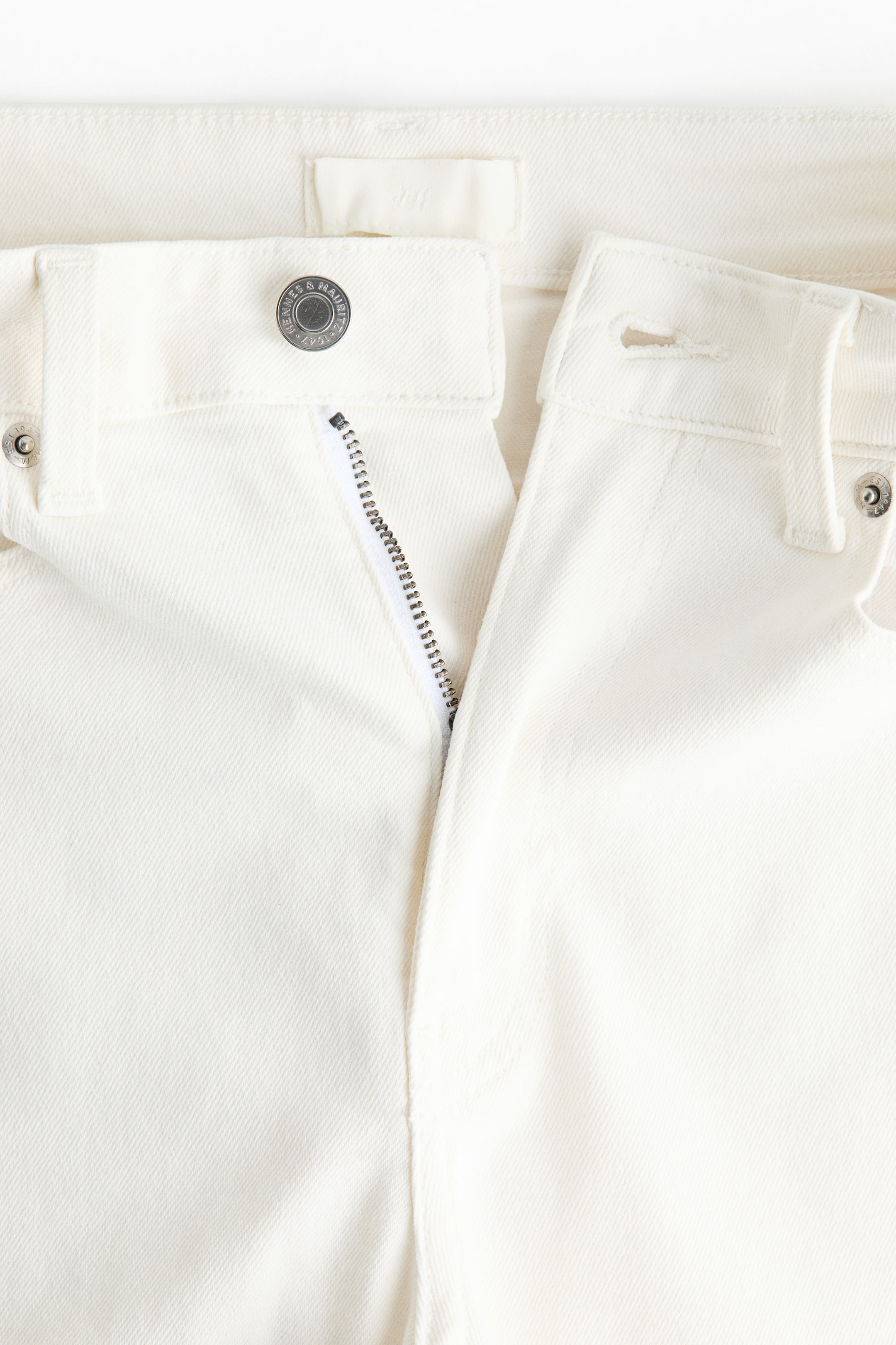 Xem ảnh lớn hơn: Skinny High Jeans - Màu trắng - Ladies | H&M VN 2