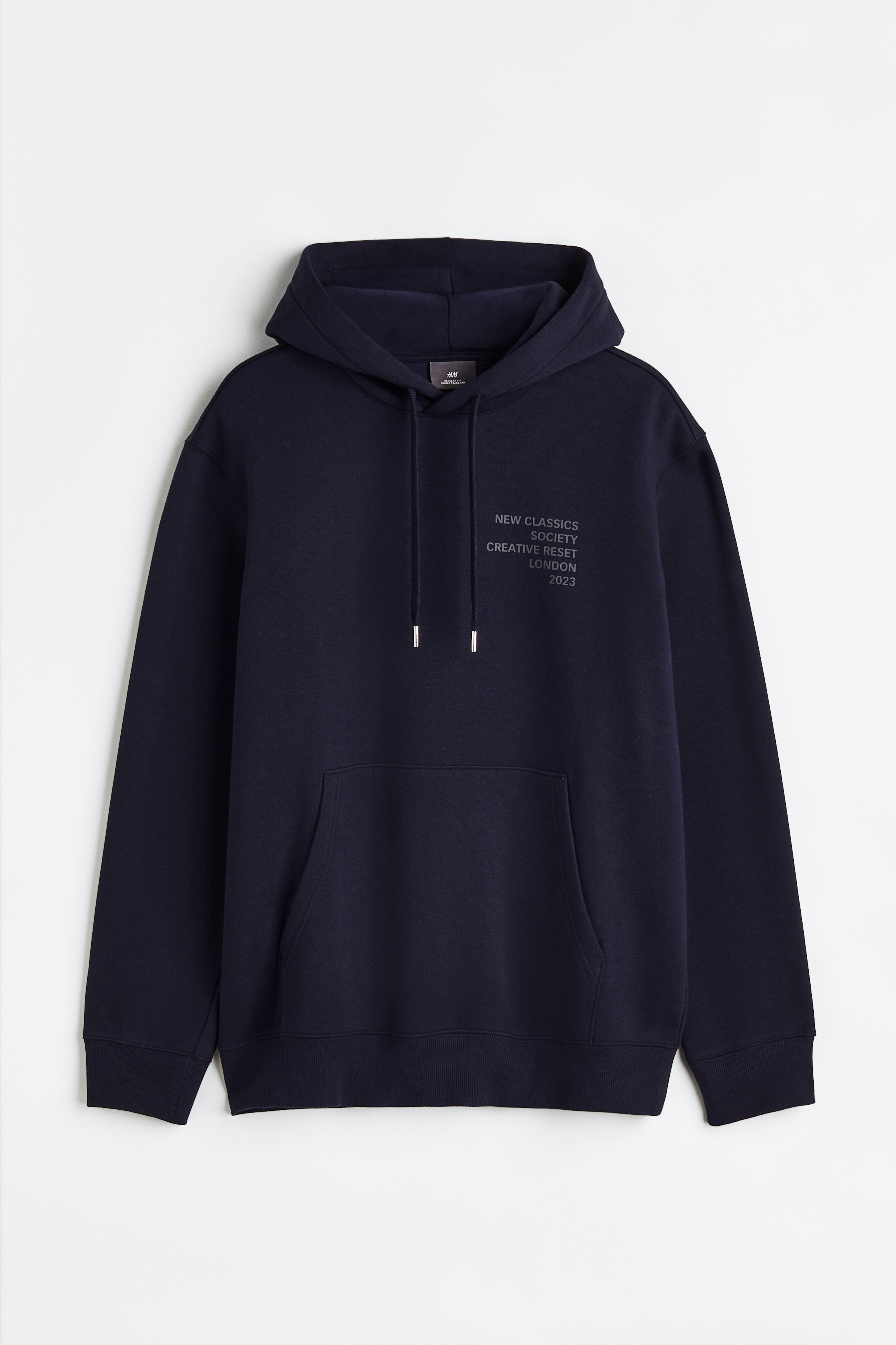 Shops h&m navy blue hoodie