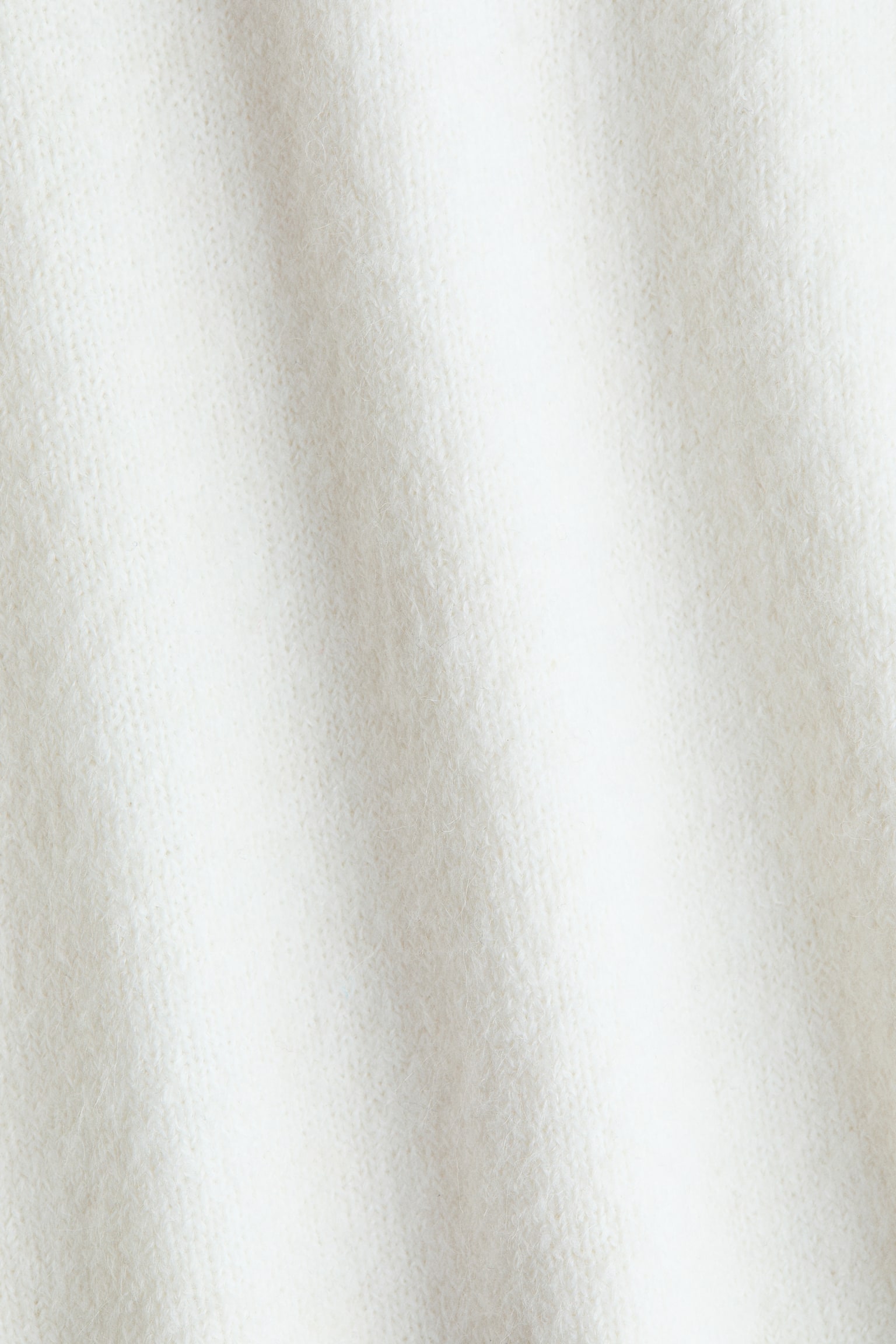 Off-the-shoulder jumper - White/Light pink - 2