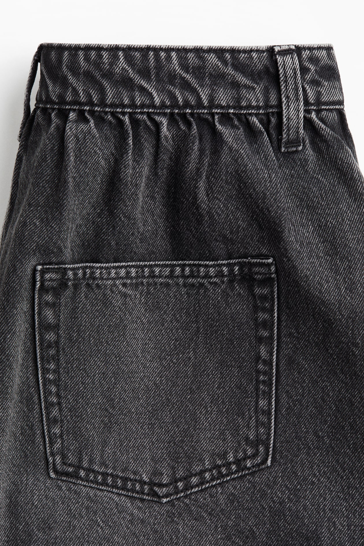 Denim Mini Skirt - image 5