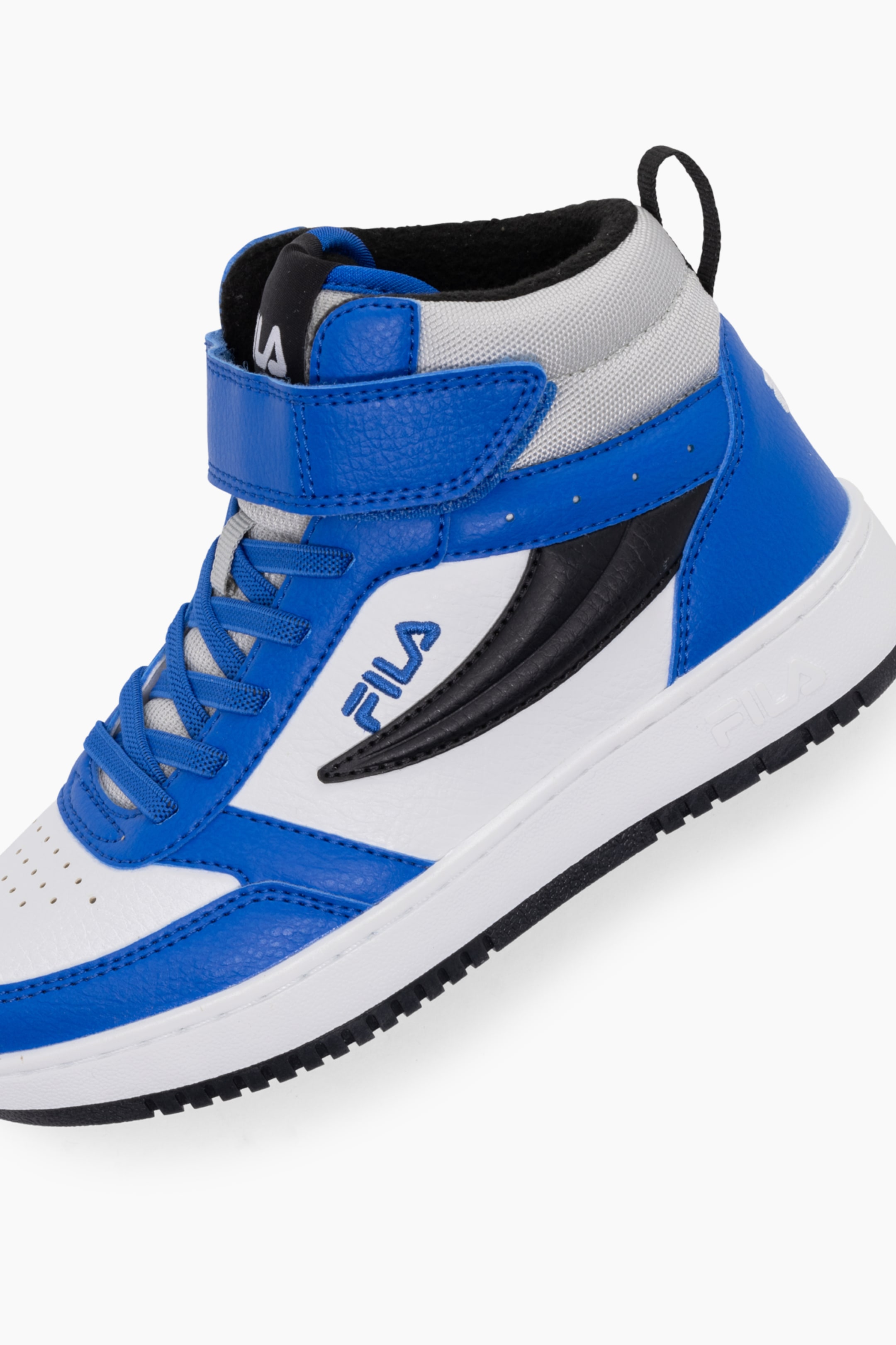 Fila Rega Nf Mid Velcro Kids Basketball  Low - White-prime Blue - BARN | H&M SE 3