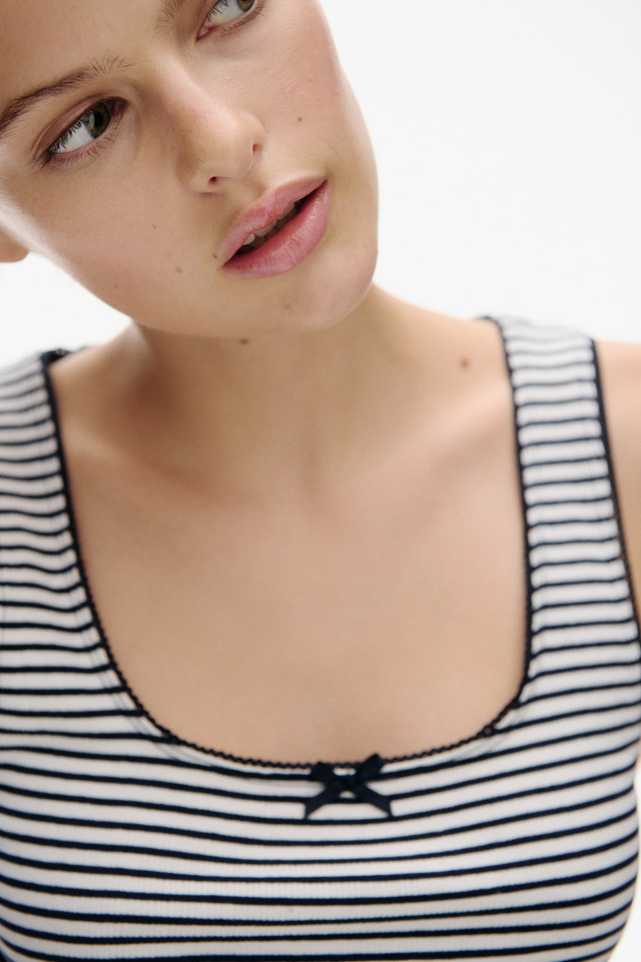 Pointelle Jersey Tank Top - image 3