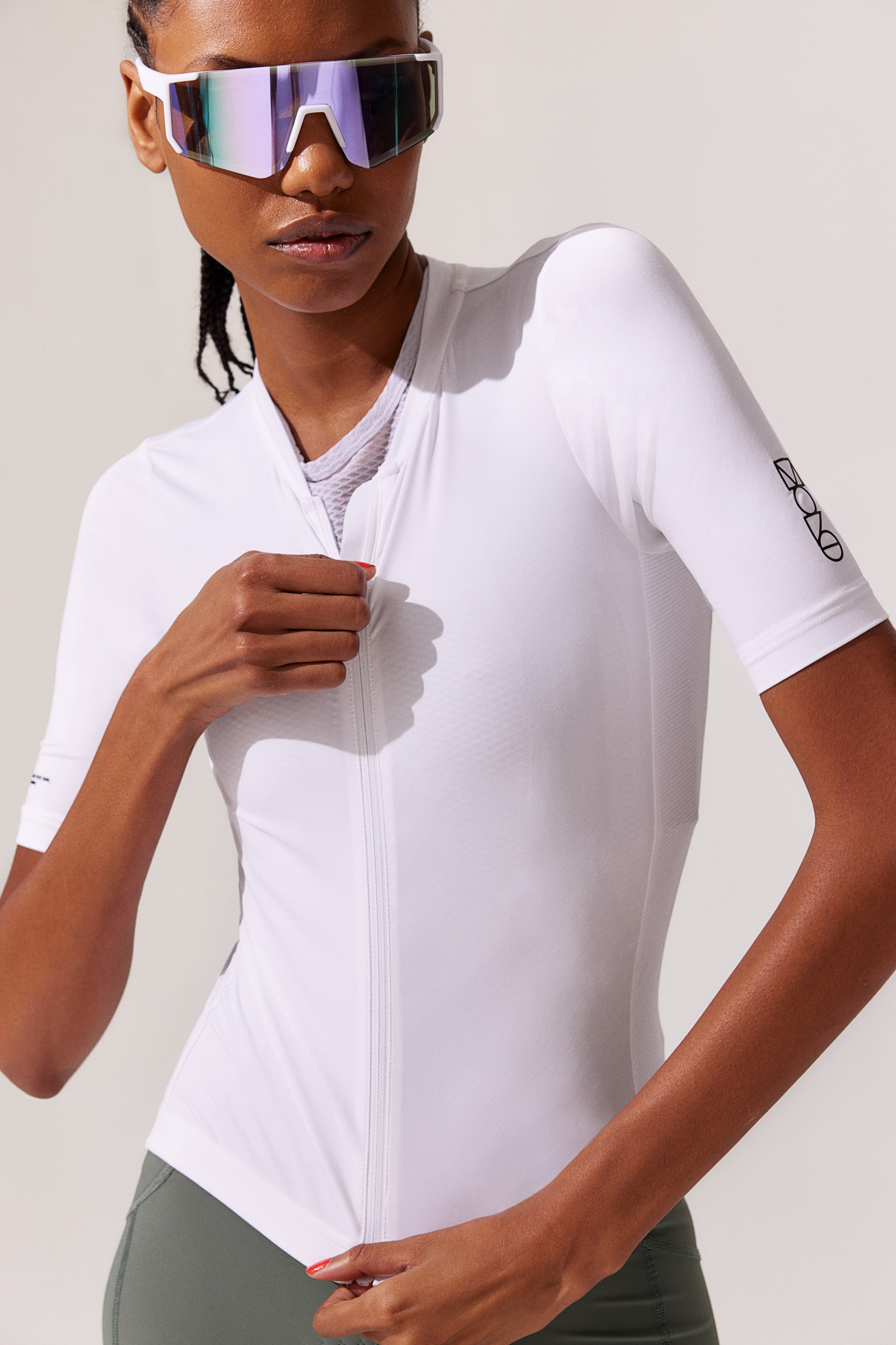 Lightweight cycling top in DryMove™ - Short sleeve - Regular length ...